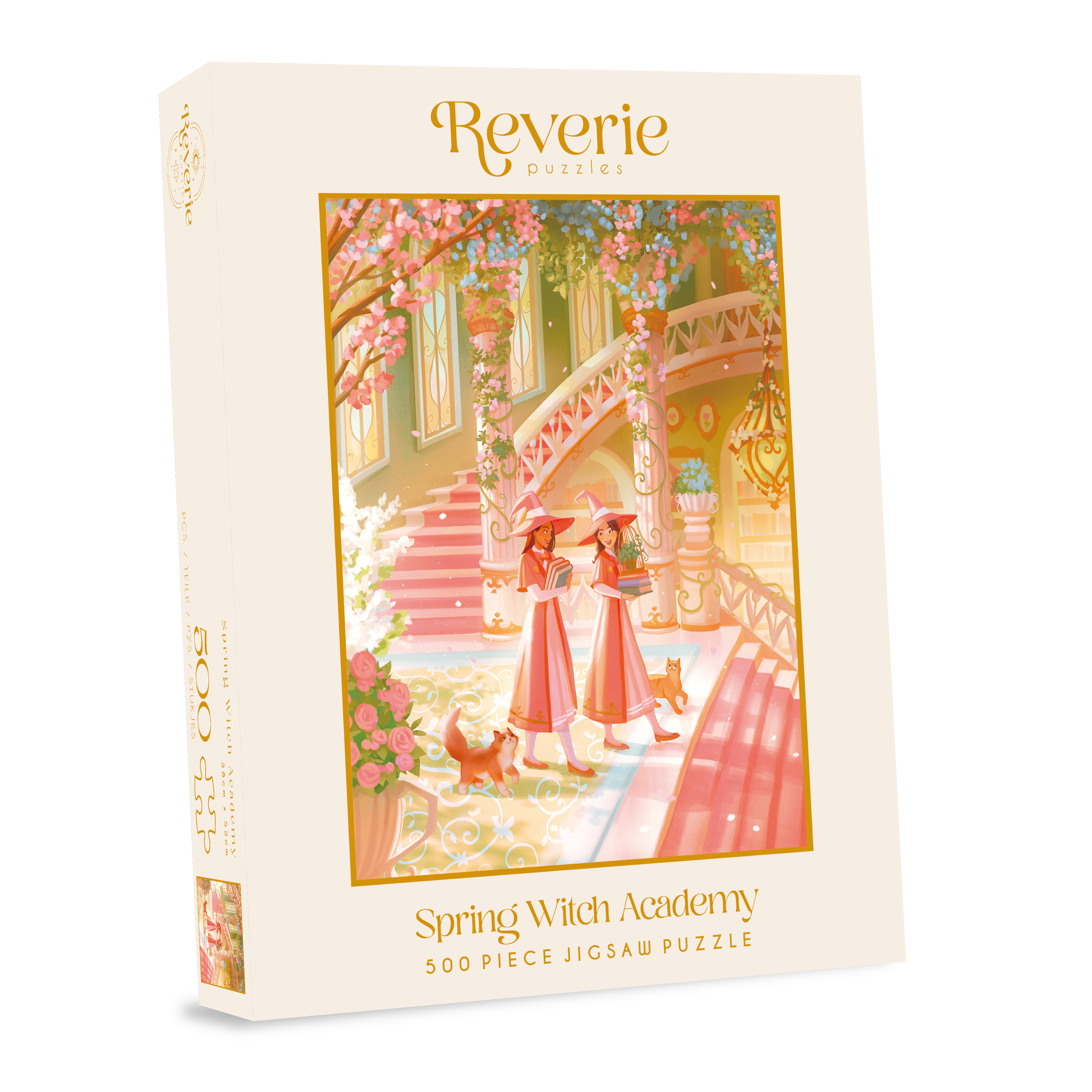 Spring Witch Academy | 500 Piece Puzzle
