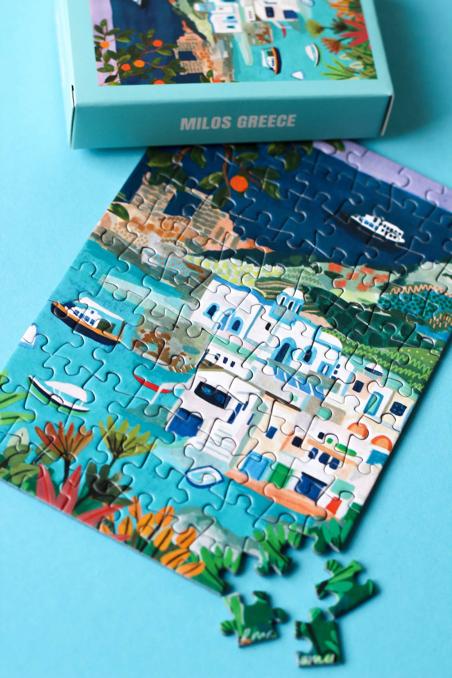 Milos Greece | 99 Piece Mini Puzzle