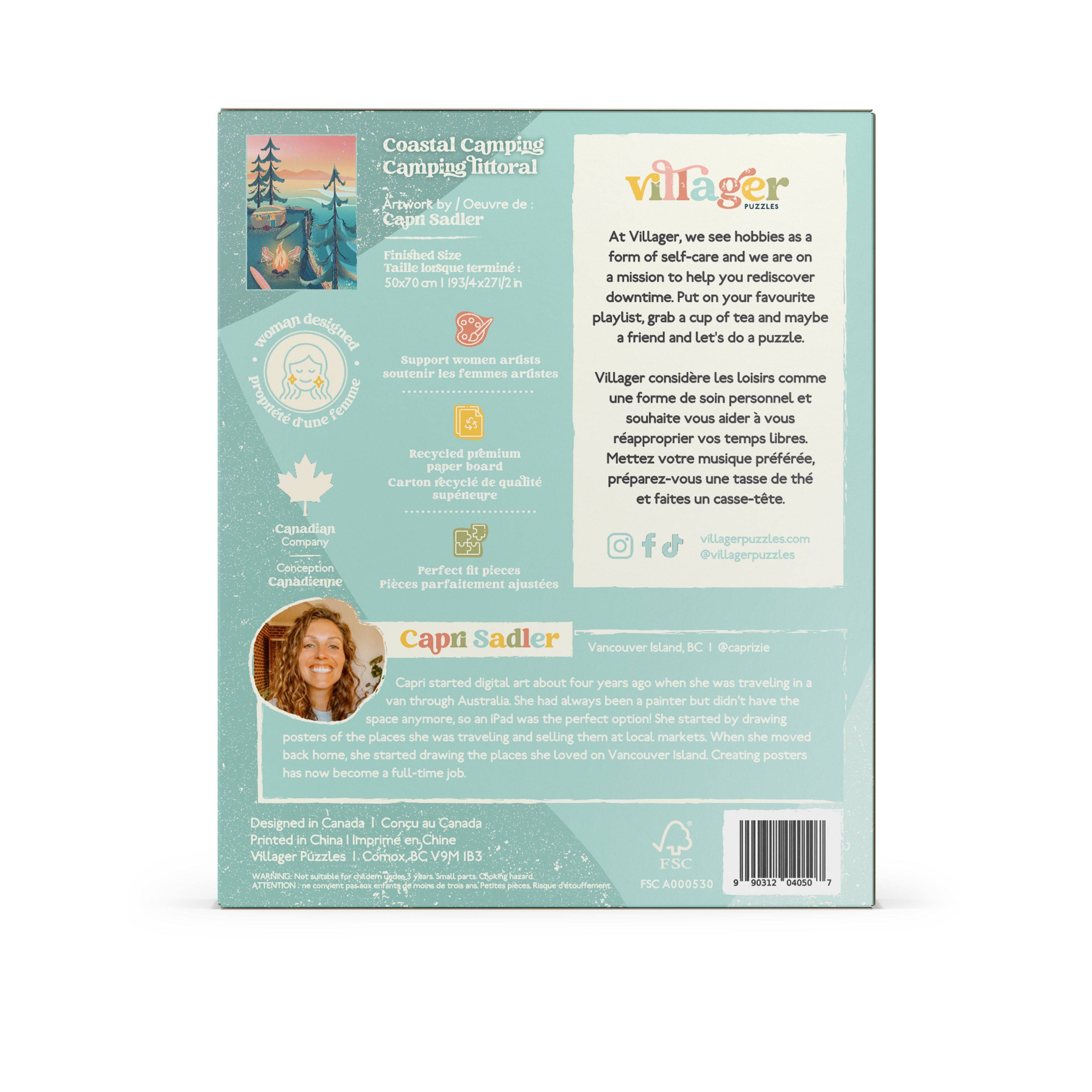 Coastal Camping | 1000 Piece Puzzle