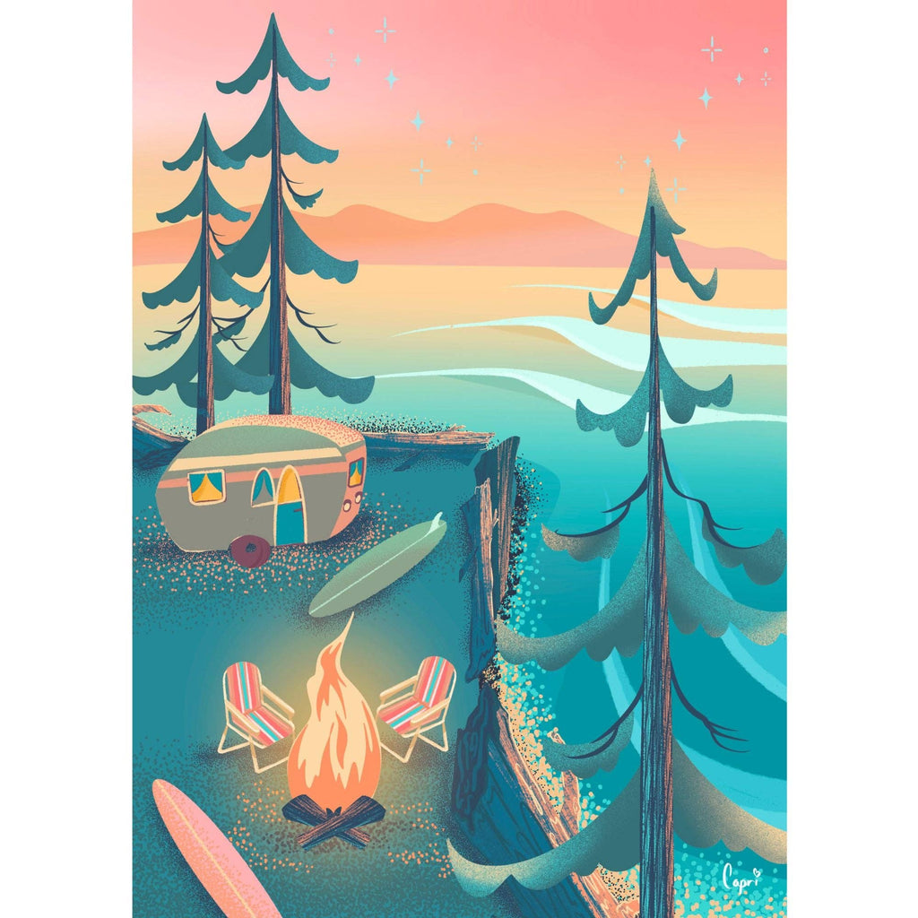 Coastal Camping | 1000 Piece Puzzle