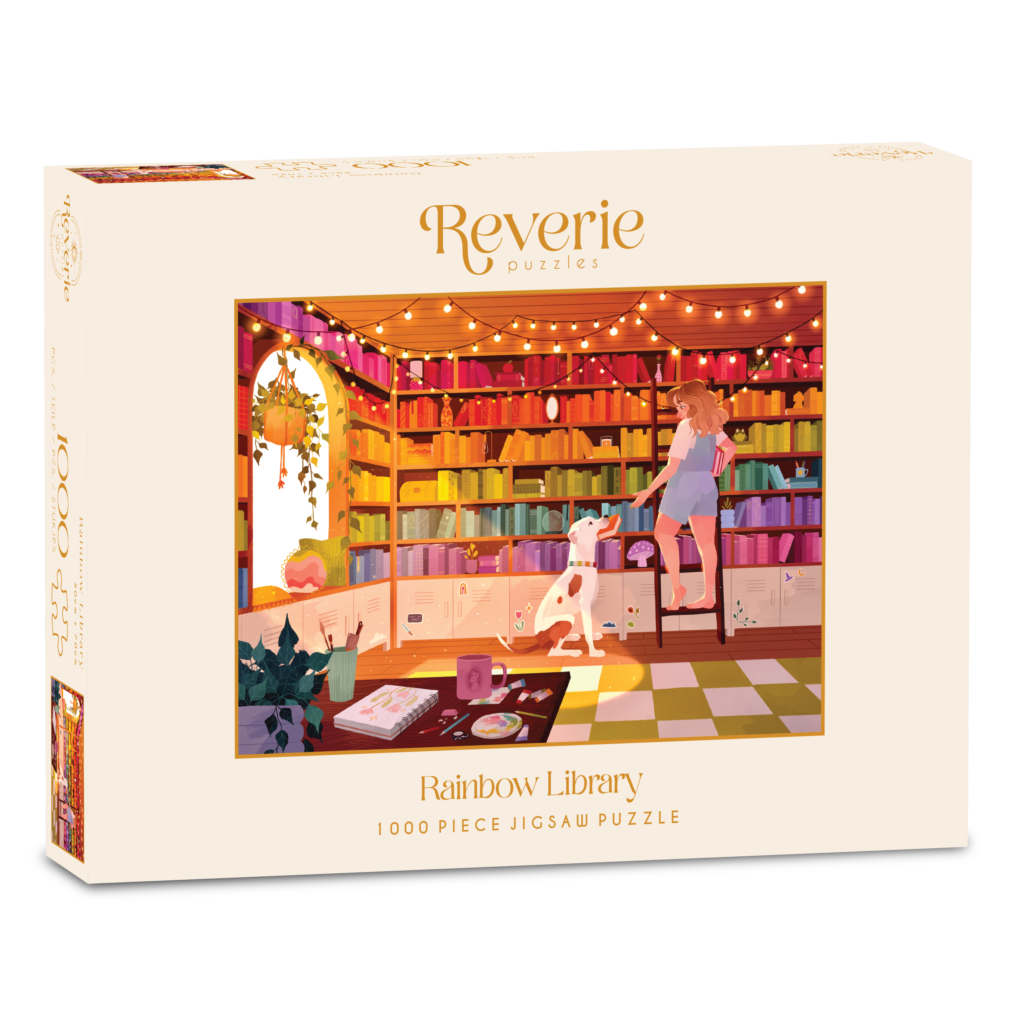 Rainbow Library | 1000 Piece Puzzle