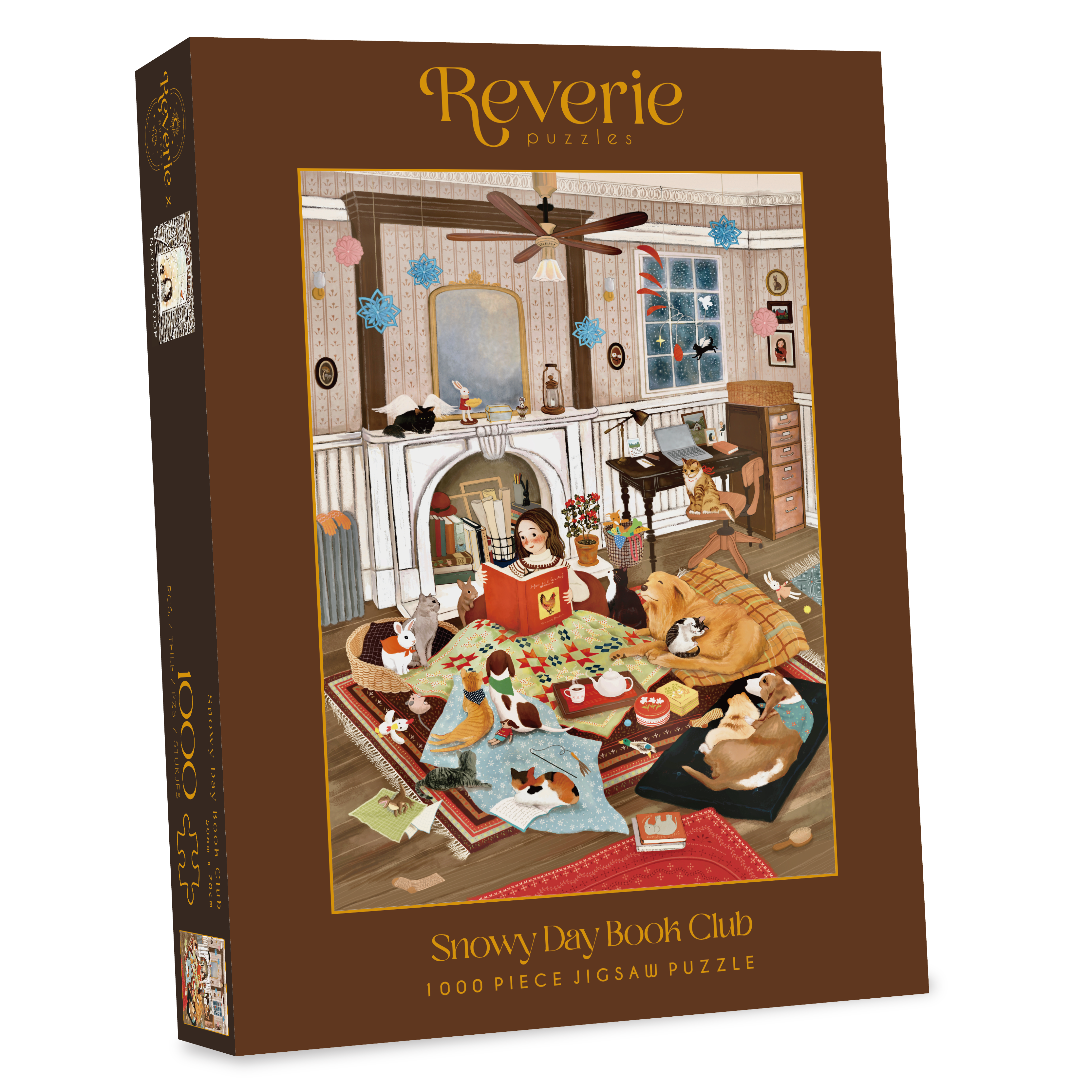 Snowy Day Book Club | 1000 Piece Puzzle