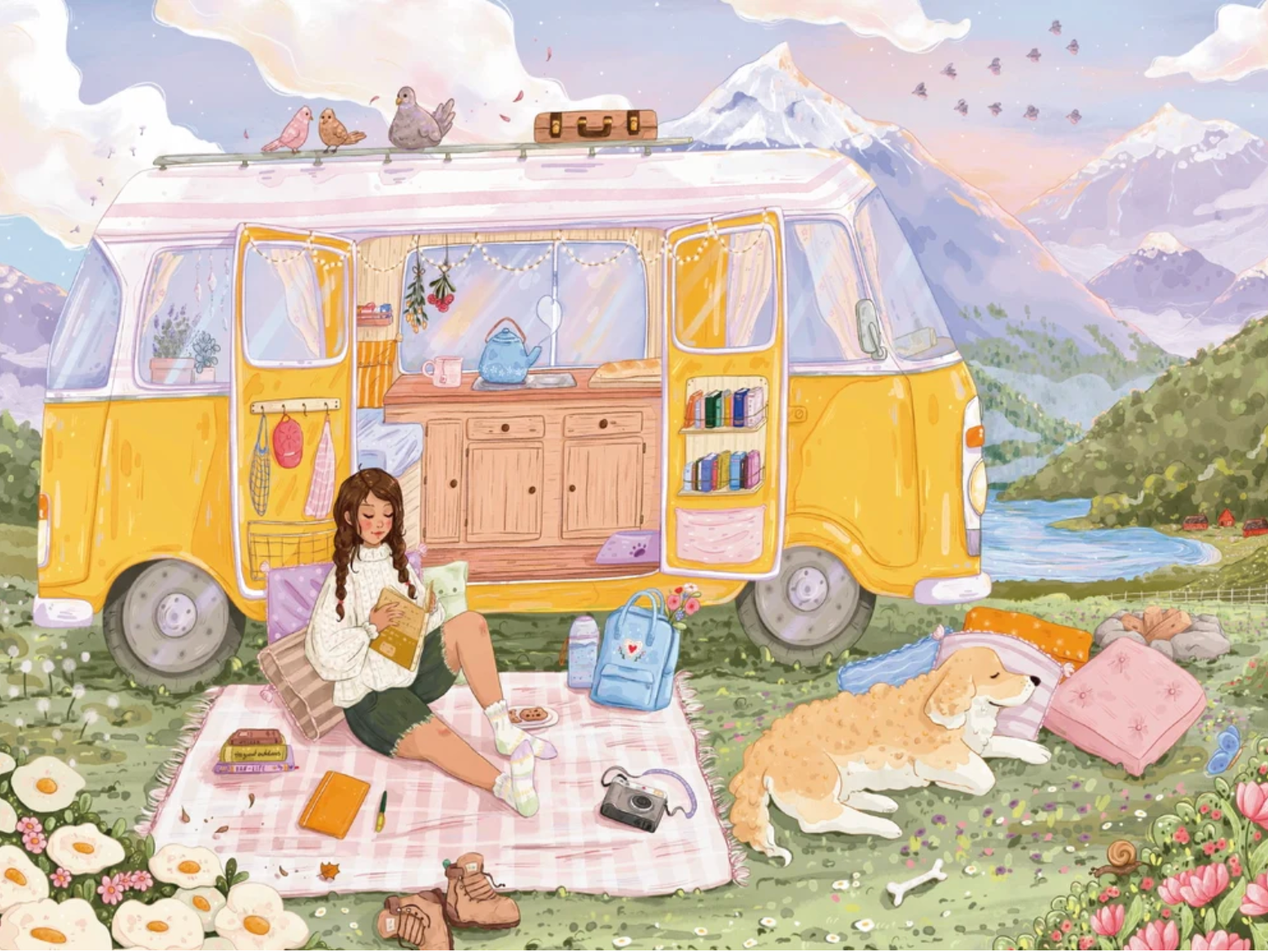 Adventures In The Wilderness | 1000 Piece Puzzle