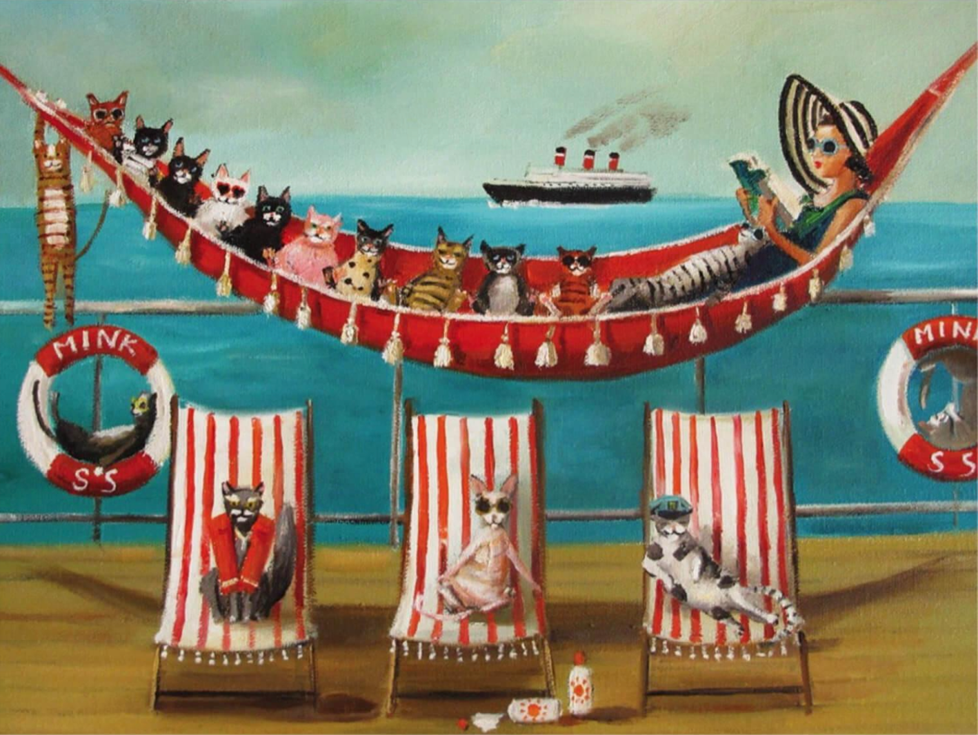 All Paws on Deck | 500 Piece Puzzle