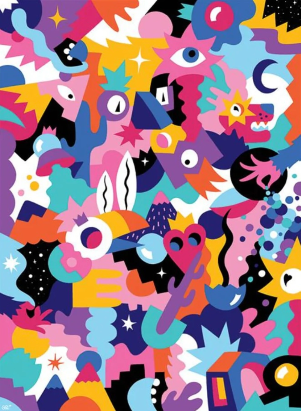 Amour Tropicosmique II | 500 Piece Puzzle