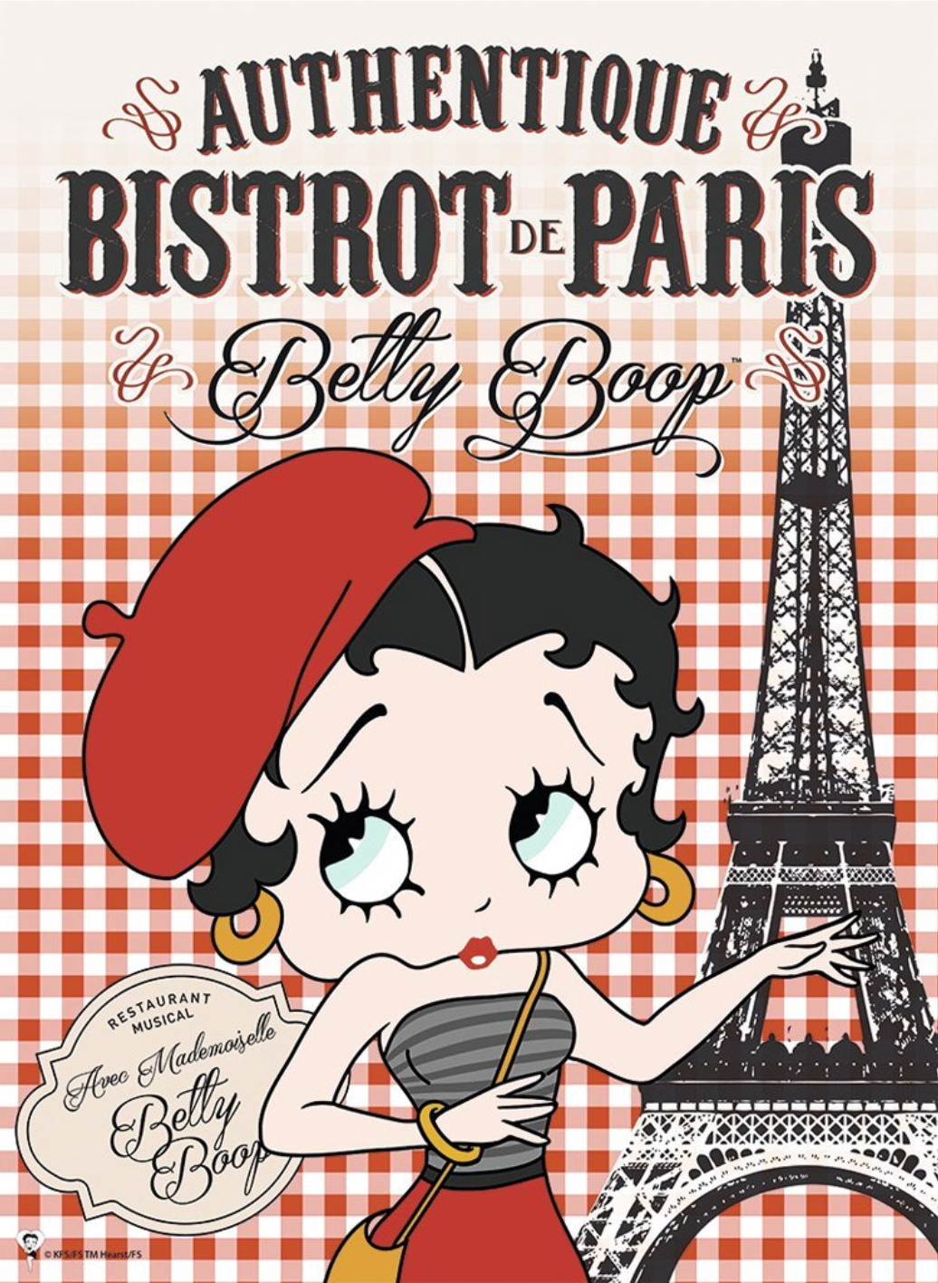 Betty Boop à Paris| 500 Piece Puzzle