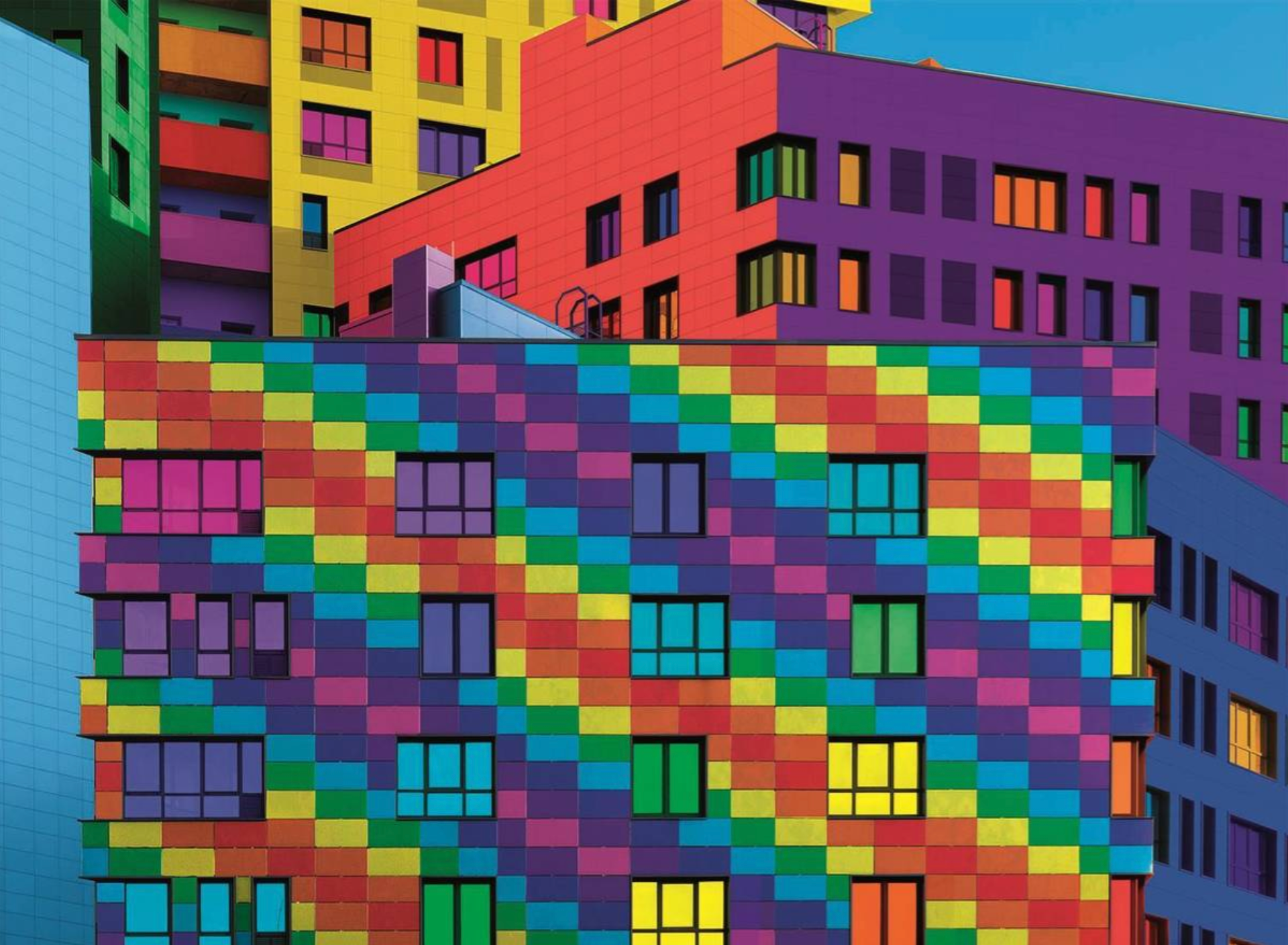 Colorboom: Squares  | 500 Piece Puzzle