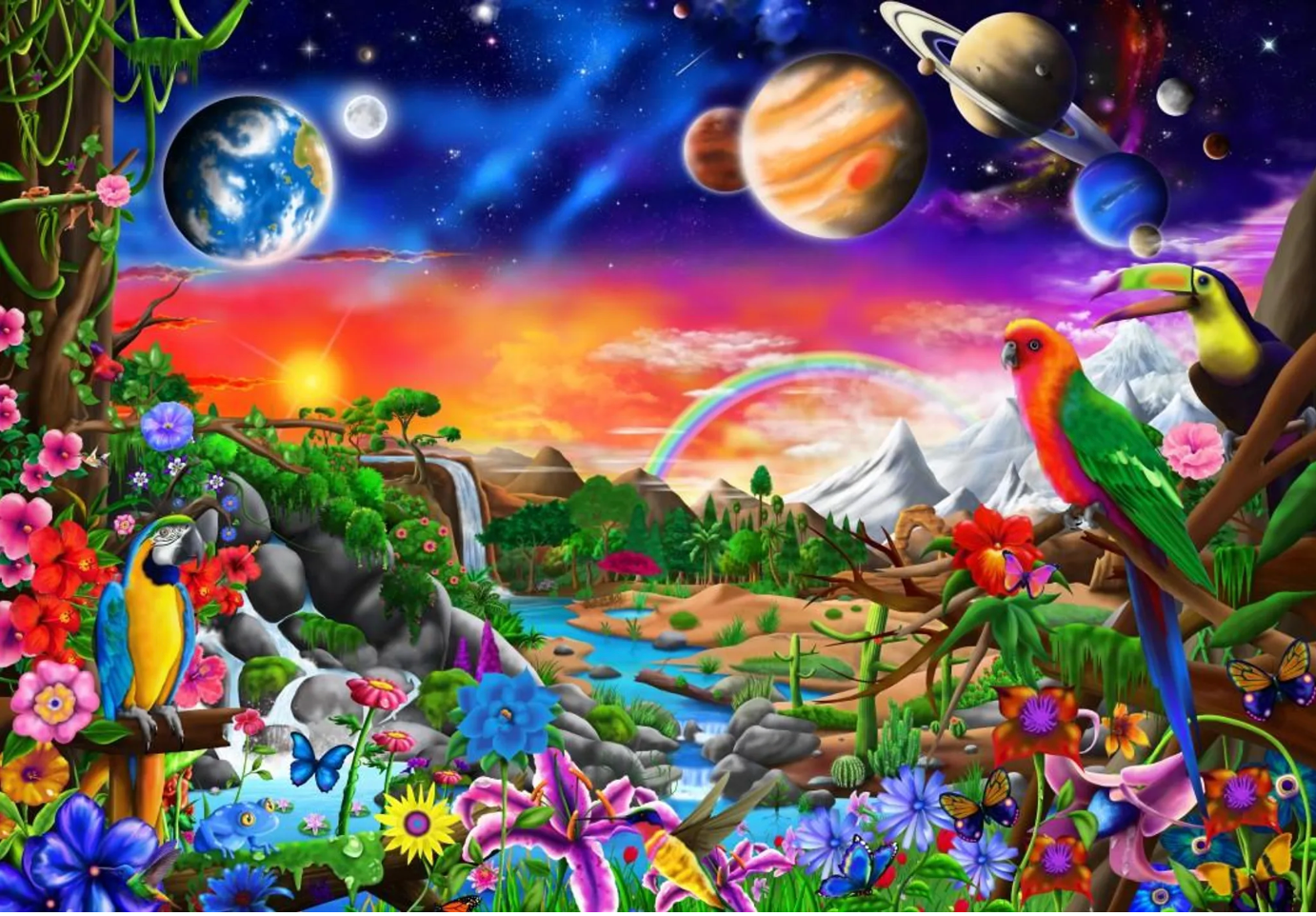 Cosmic Paradise | 500 Piece Puzzle