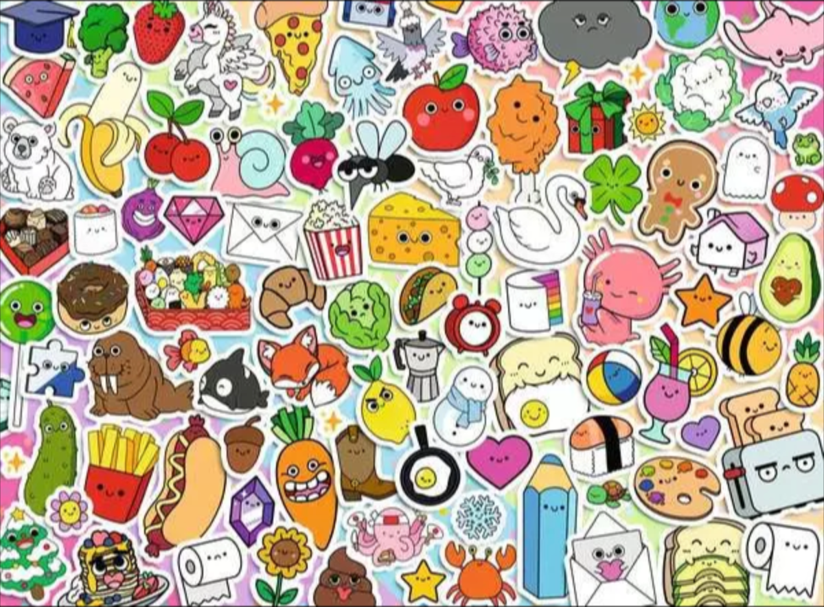 Cute Kawaii Chaos | 500 Piece Puzzle