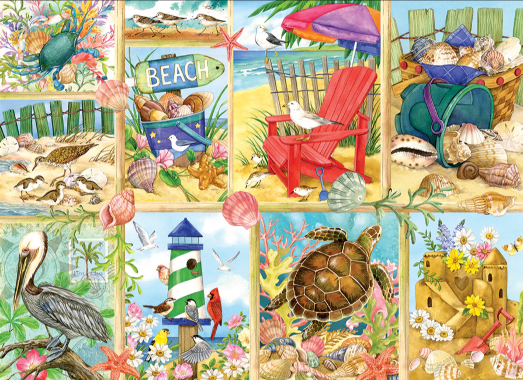 Day at the Beach | 500 Piece Puzzle