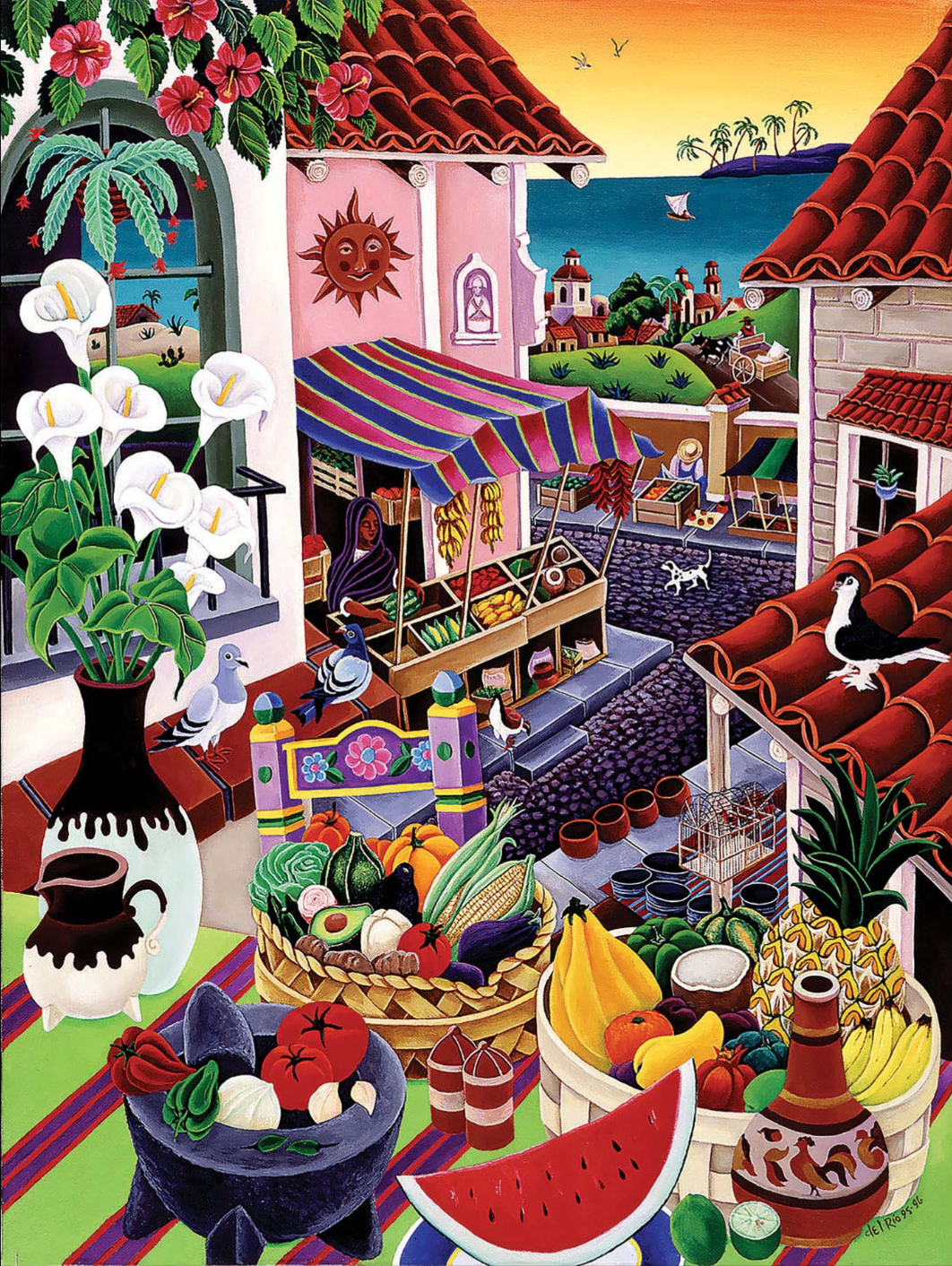 El Mercado | 500 Piece Puzzle
