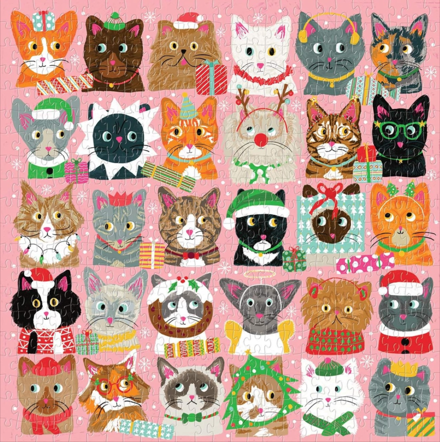 Festive Fur Balls | 500 Piece Puzzle
