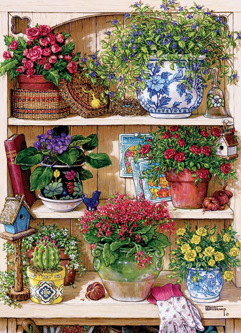 Flower Cupboard | 500 Piece Puzzle