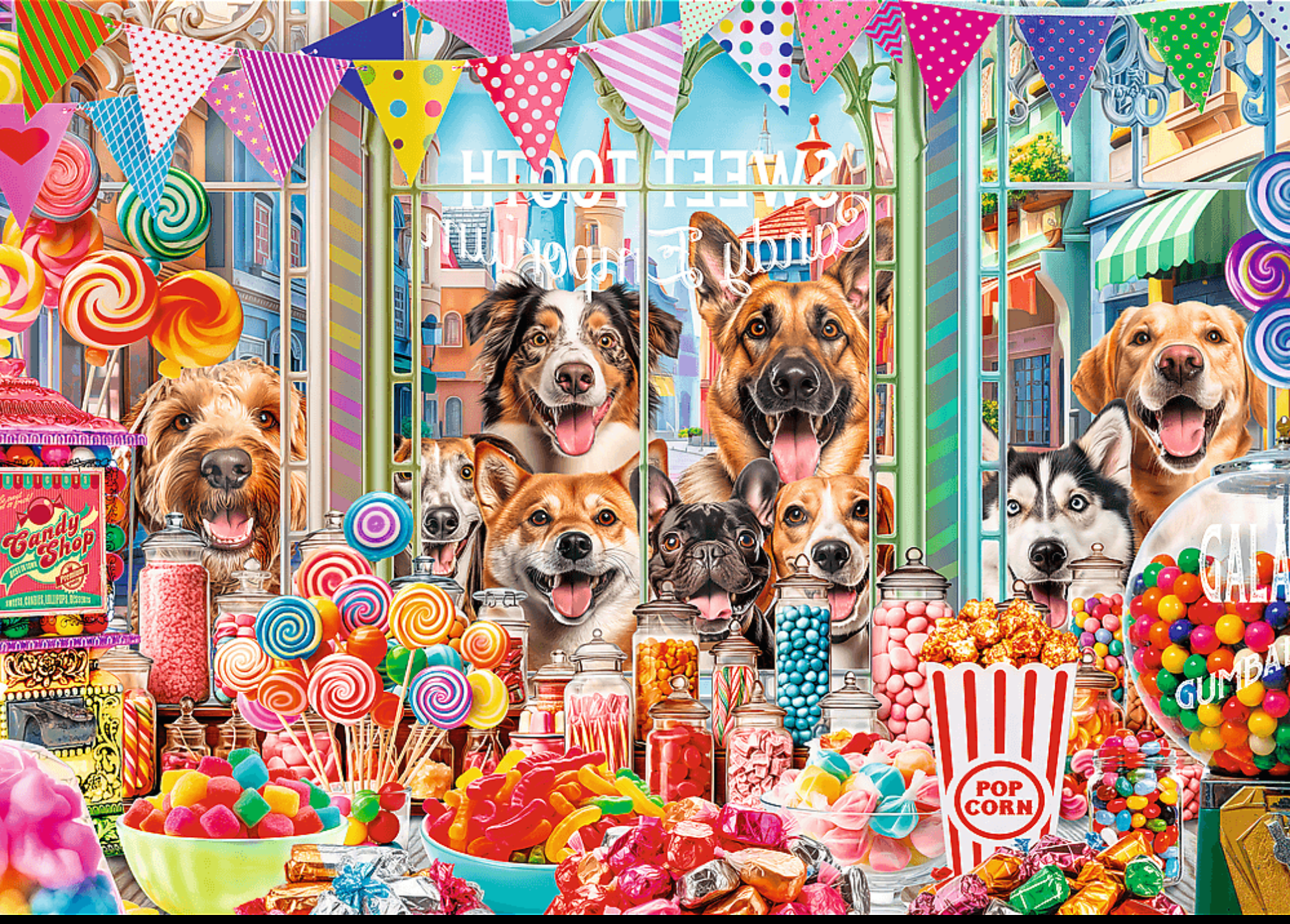 Fluffy Friends: Dogs | 500 Piece Puzzle