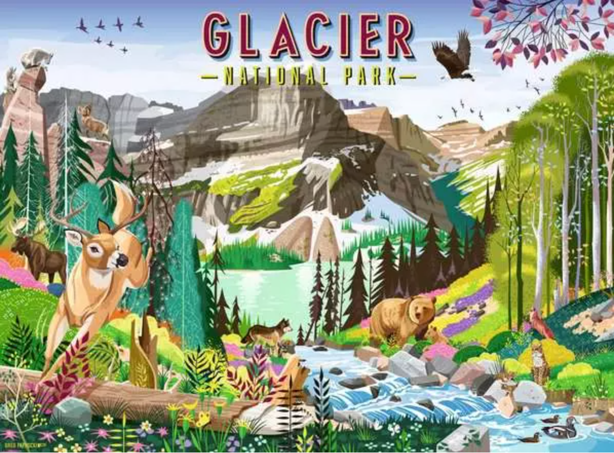 Glacier National Park | 500 Piece Puzzle