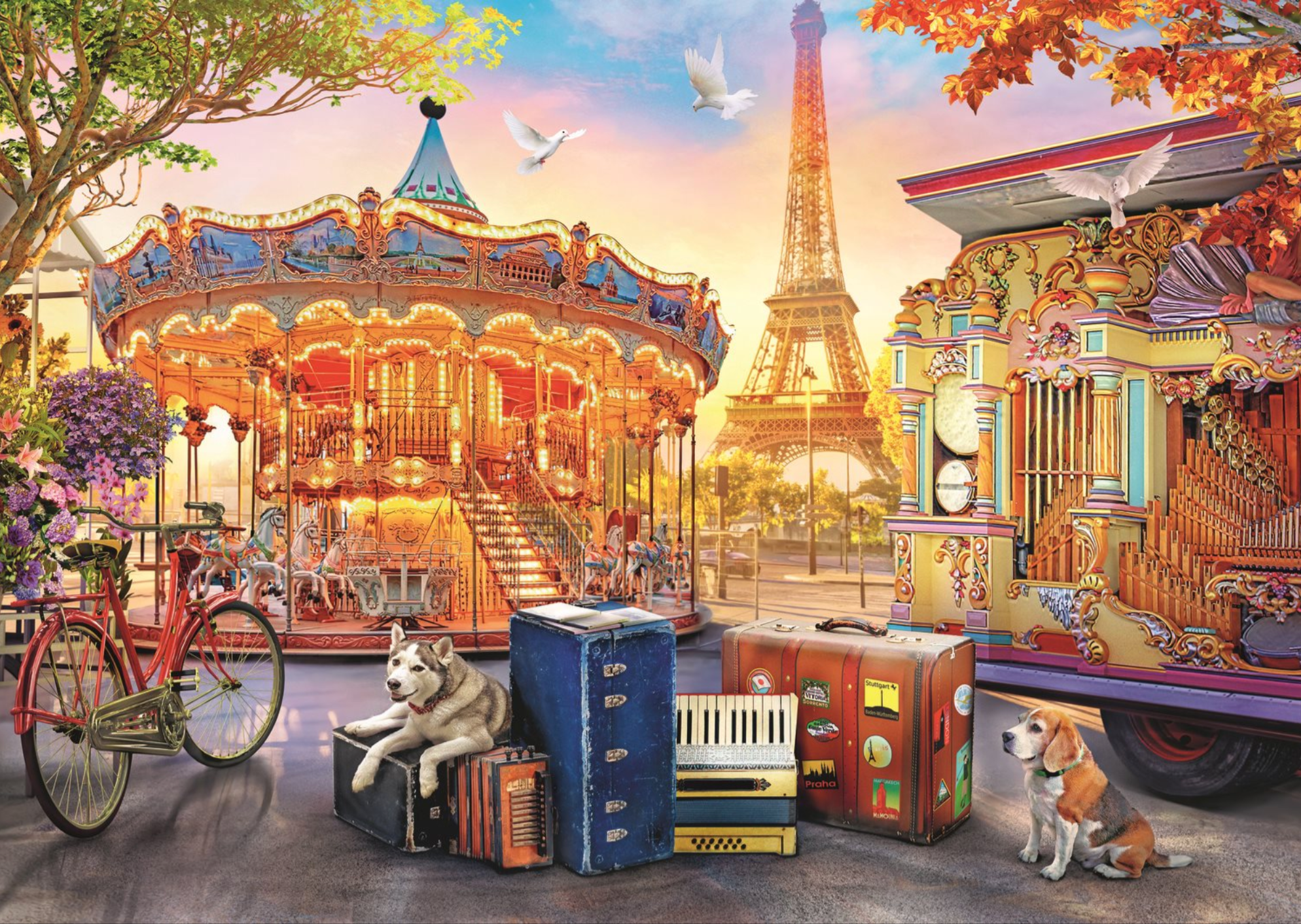 Holiday in Paris | 500 Piece Puzzle