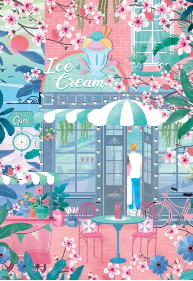Ice Cream Shop | 1000 Piece Puzzle