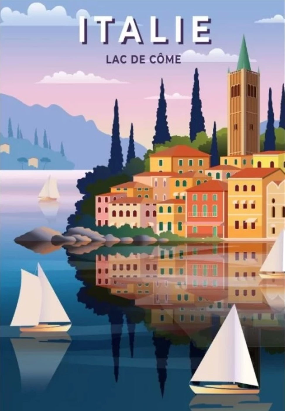 Italie: Lac de Côme | 500 Piece Puzzle