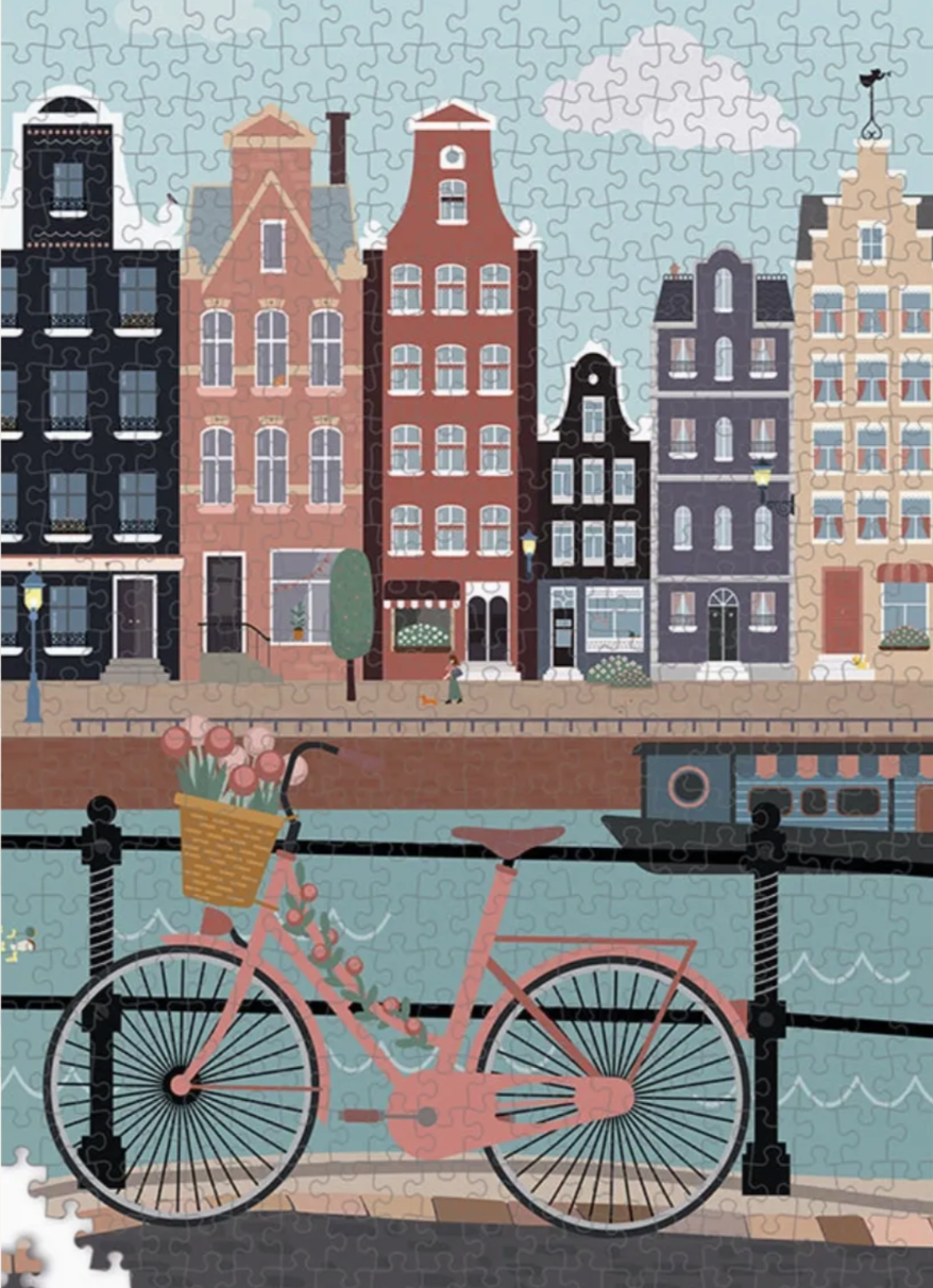 Let's Pedal Along the Water | 1000 Piece Puzzle