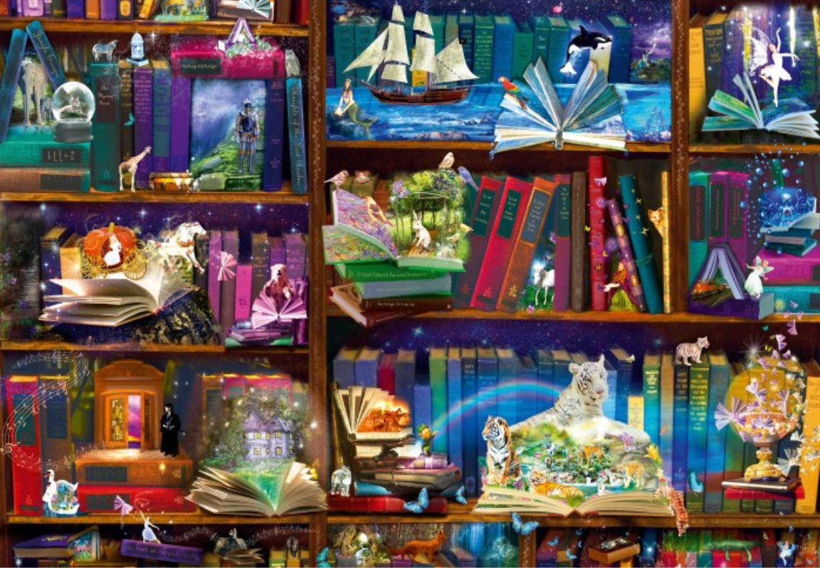 Library Adventures in Reading | 1000 Piece Puzzle
