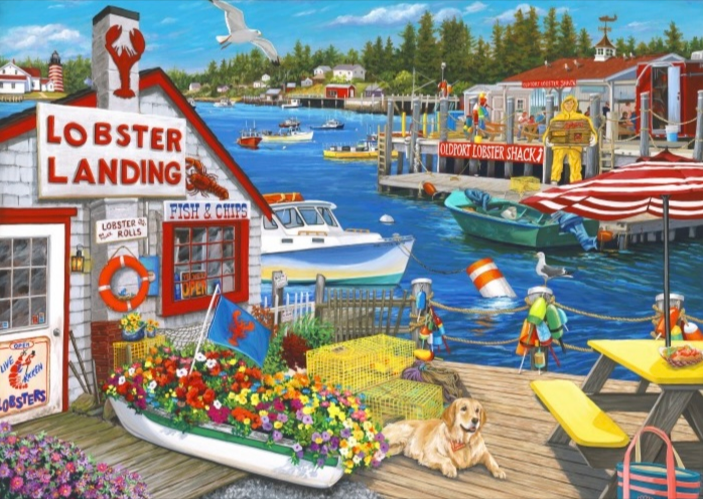 Lobster Landing | 500 Piece Puzzle