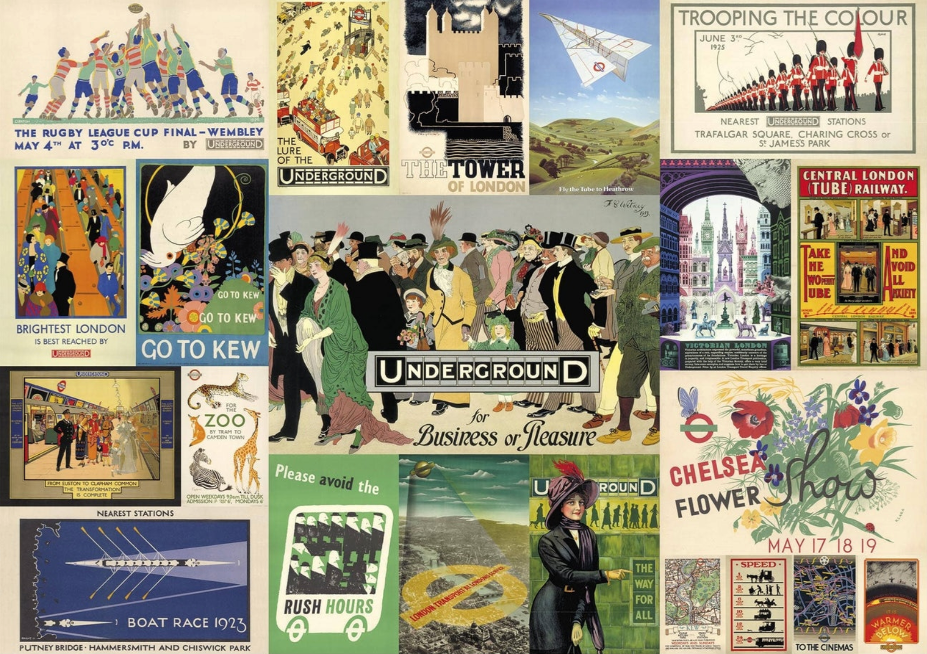 London Transport: Heritage Posters | 500 Piece Puzzle