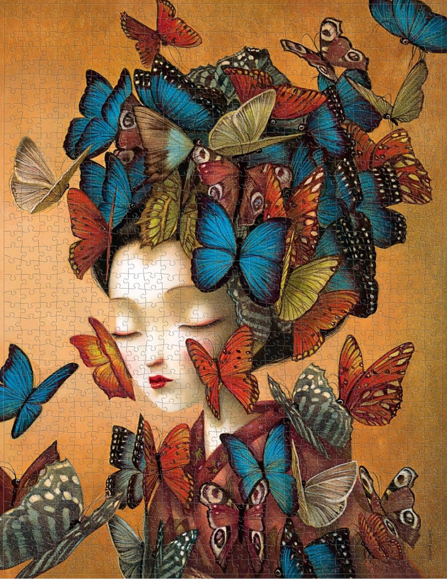 Madame Butterfly | 1000 Piece Puzzle