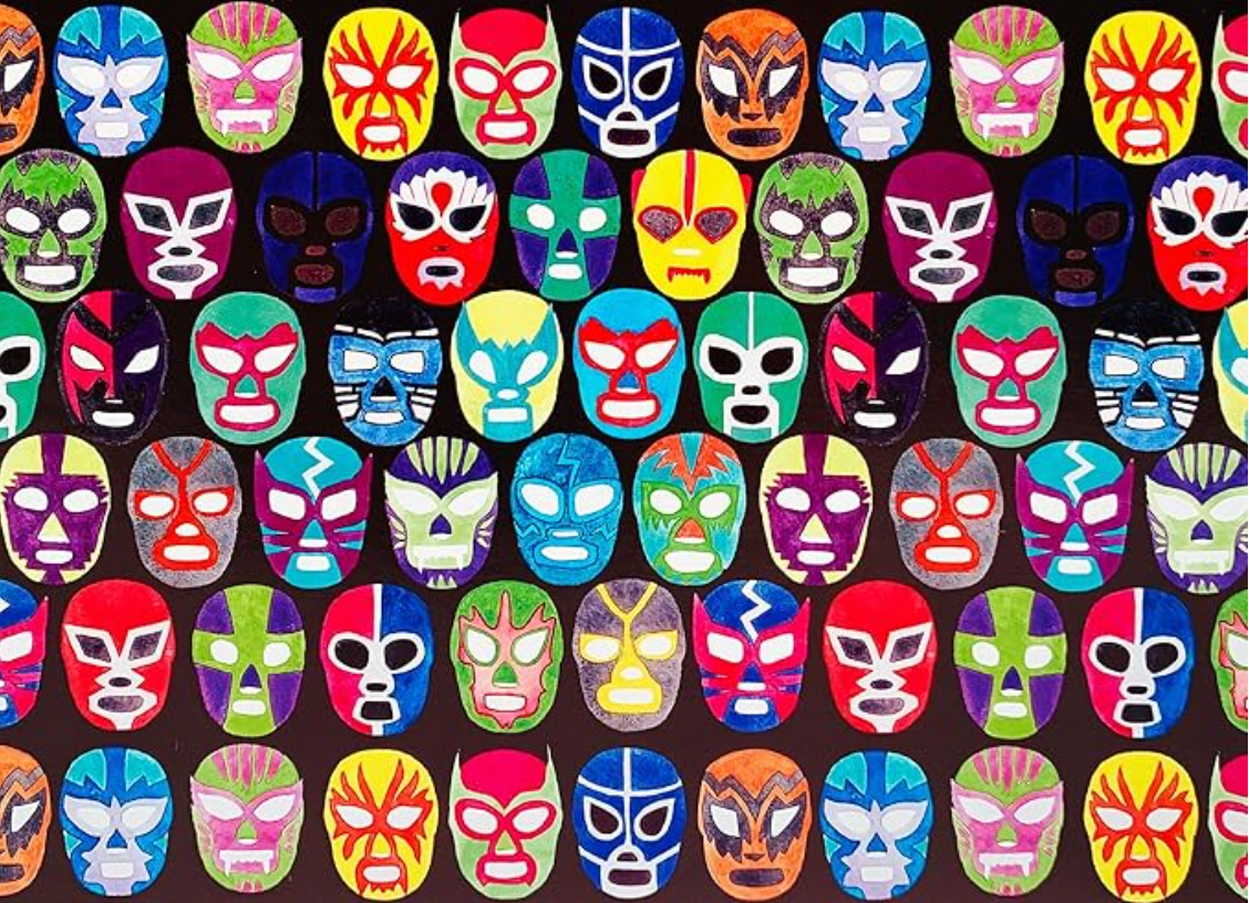Mexican Wrestlers Masks | 500 Piece Puzzle