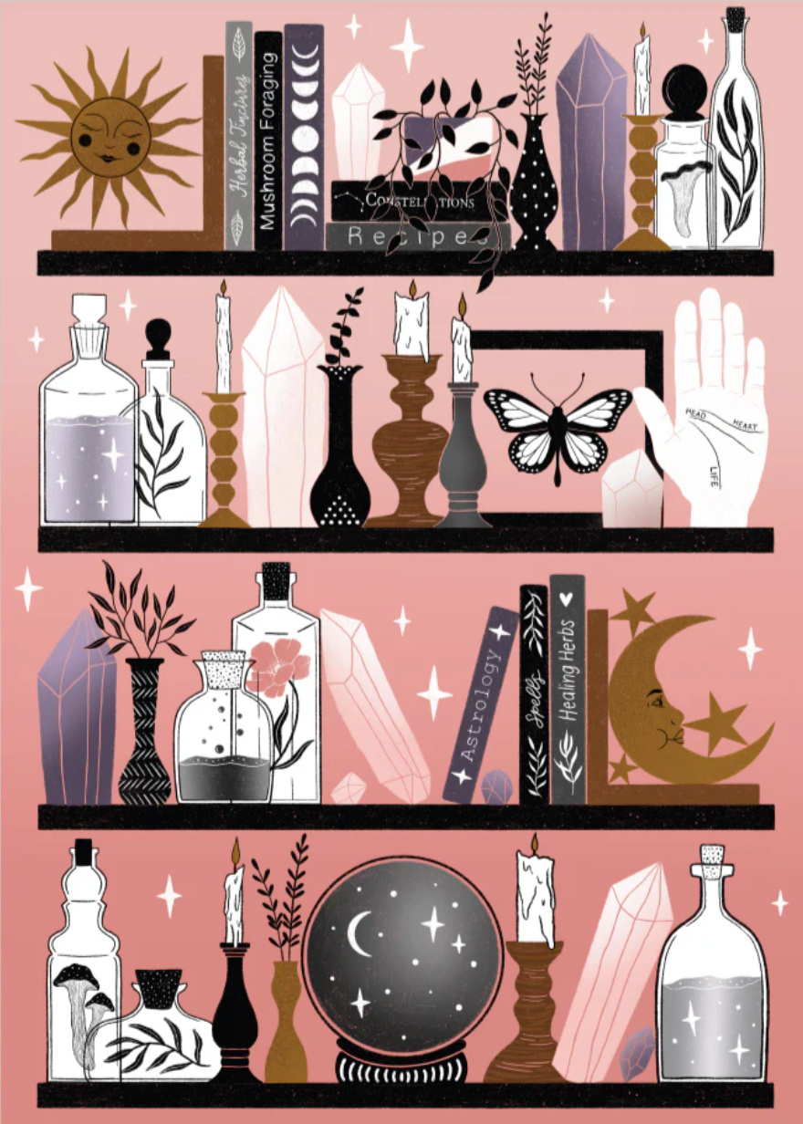 Mystic Bookshelf | 500 Piece Puzzle