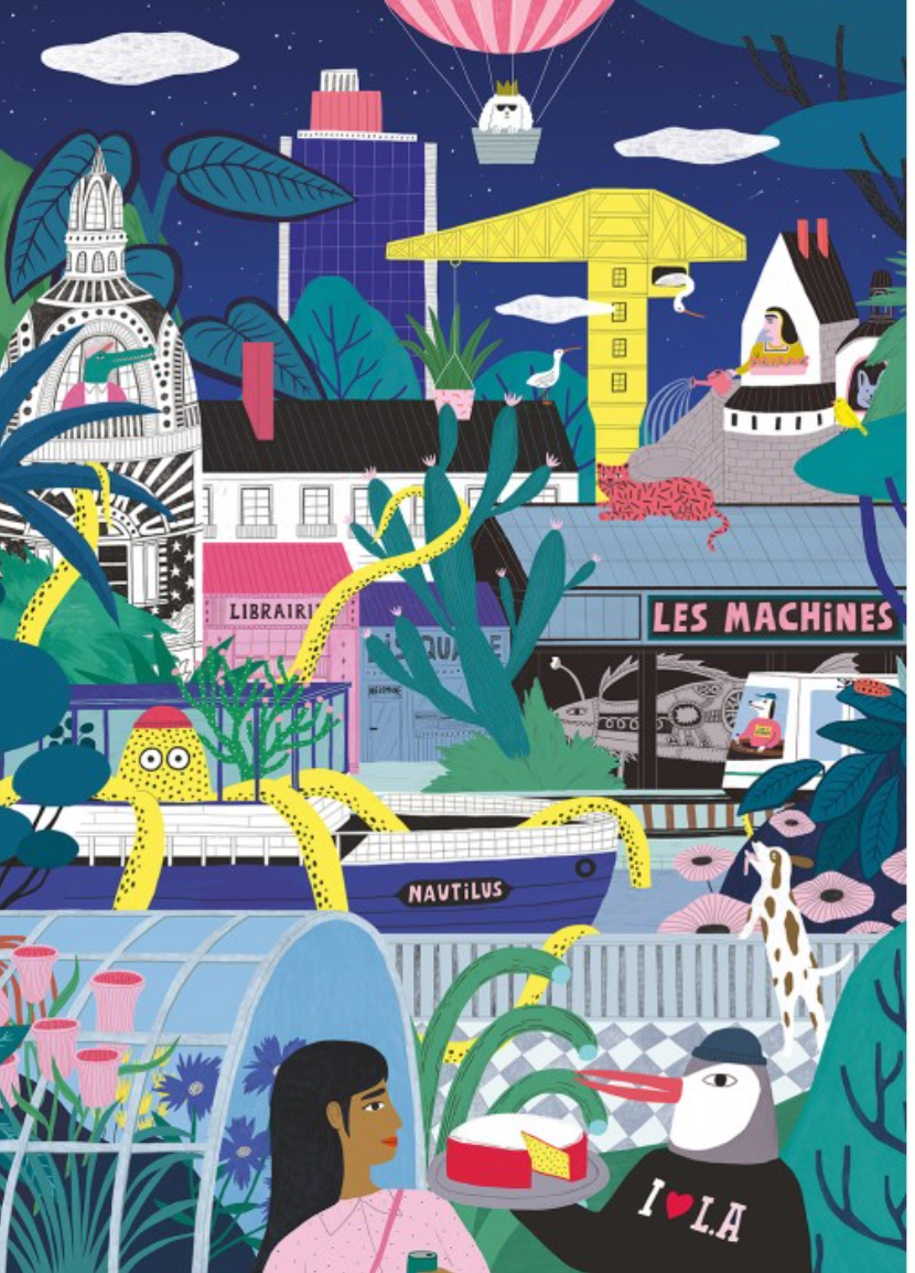 Nantes Extraordinaire de Nuit | 1000 Piece Puzzle