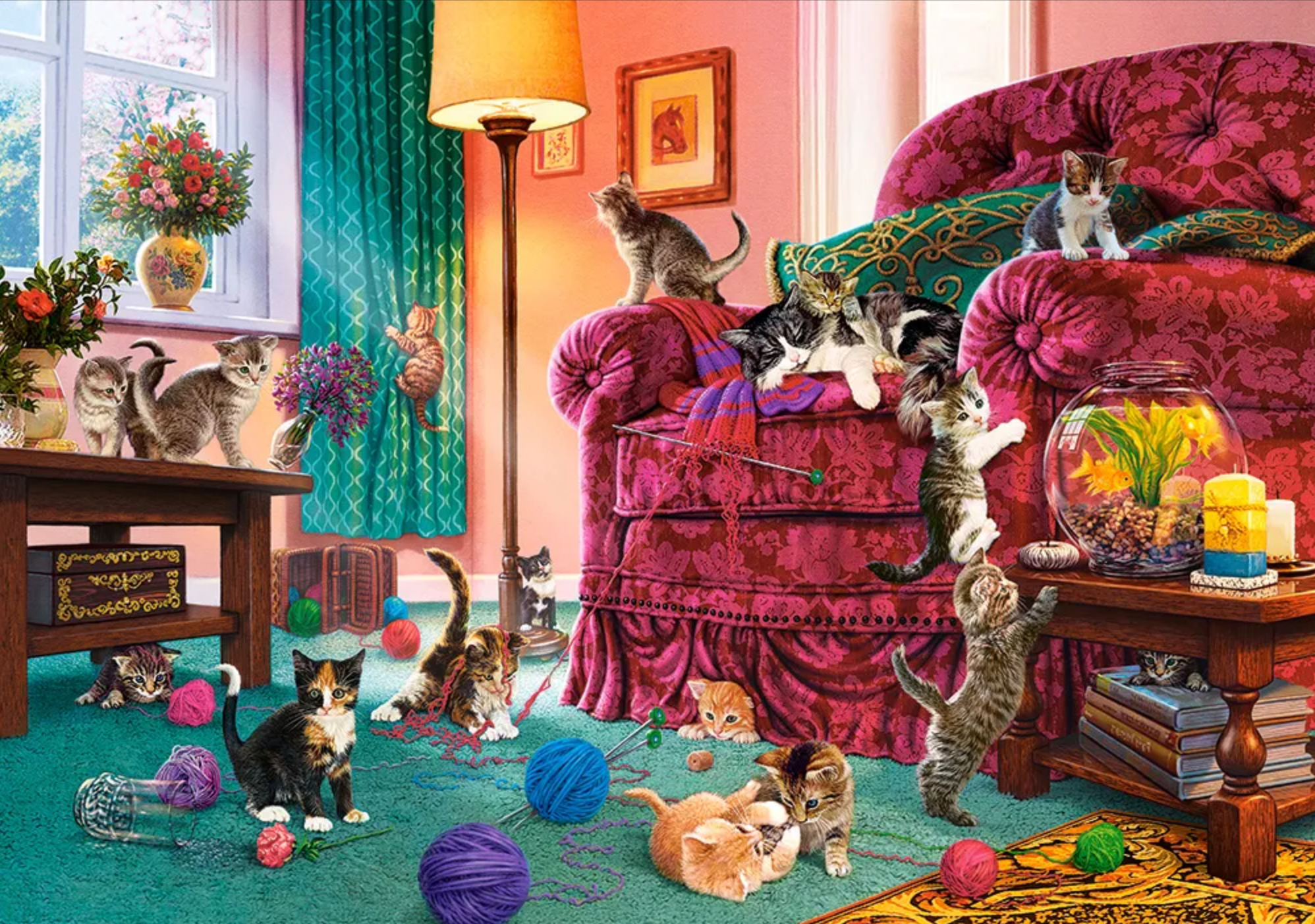 Naughty Kittens | 500 Piece Puzzle