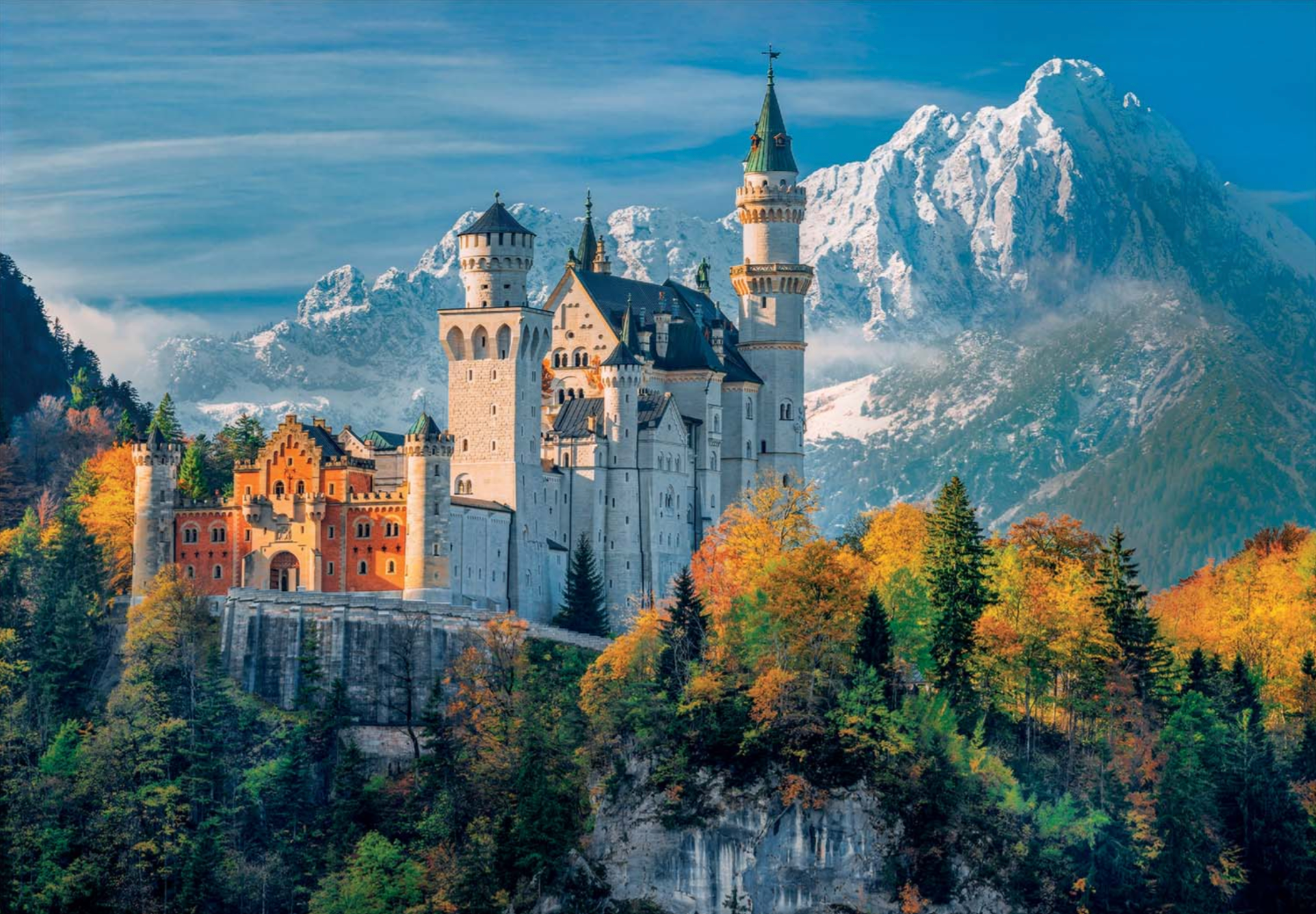 Neuschwanstein Castle | 500 Piece Puzzle