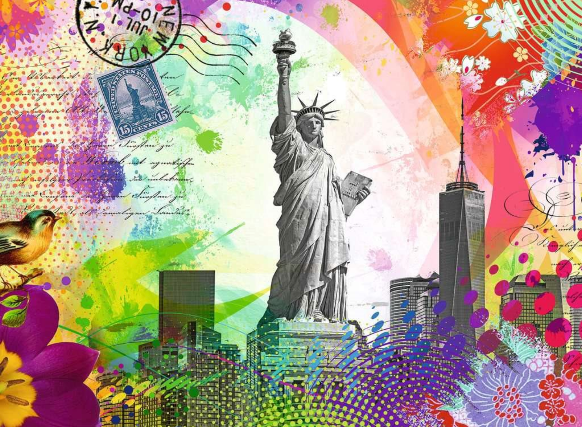 New York Postcard | 500 Pieces