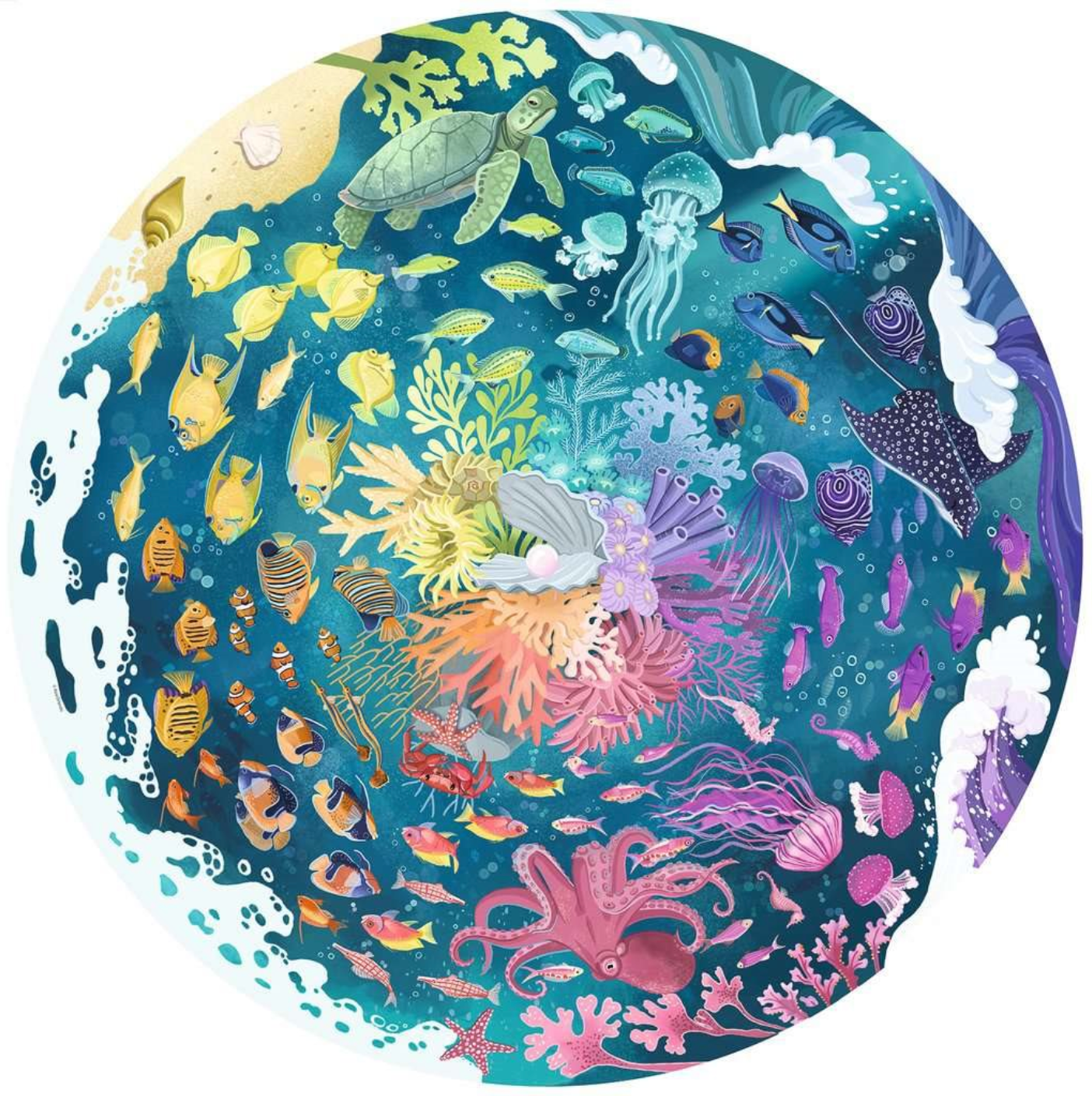 Circle of Colors: Ocean | 500 Piece Puzzle