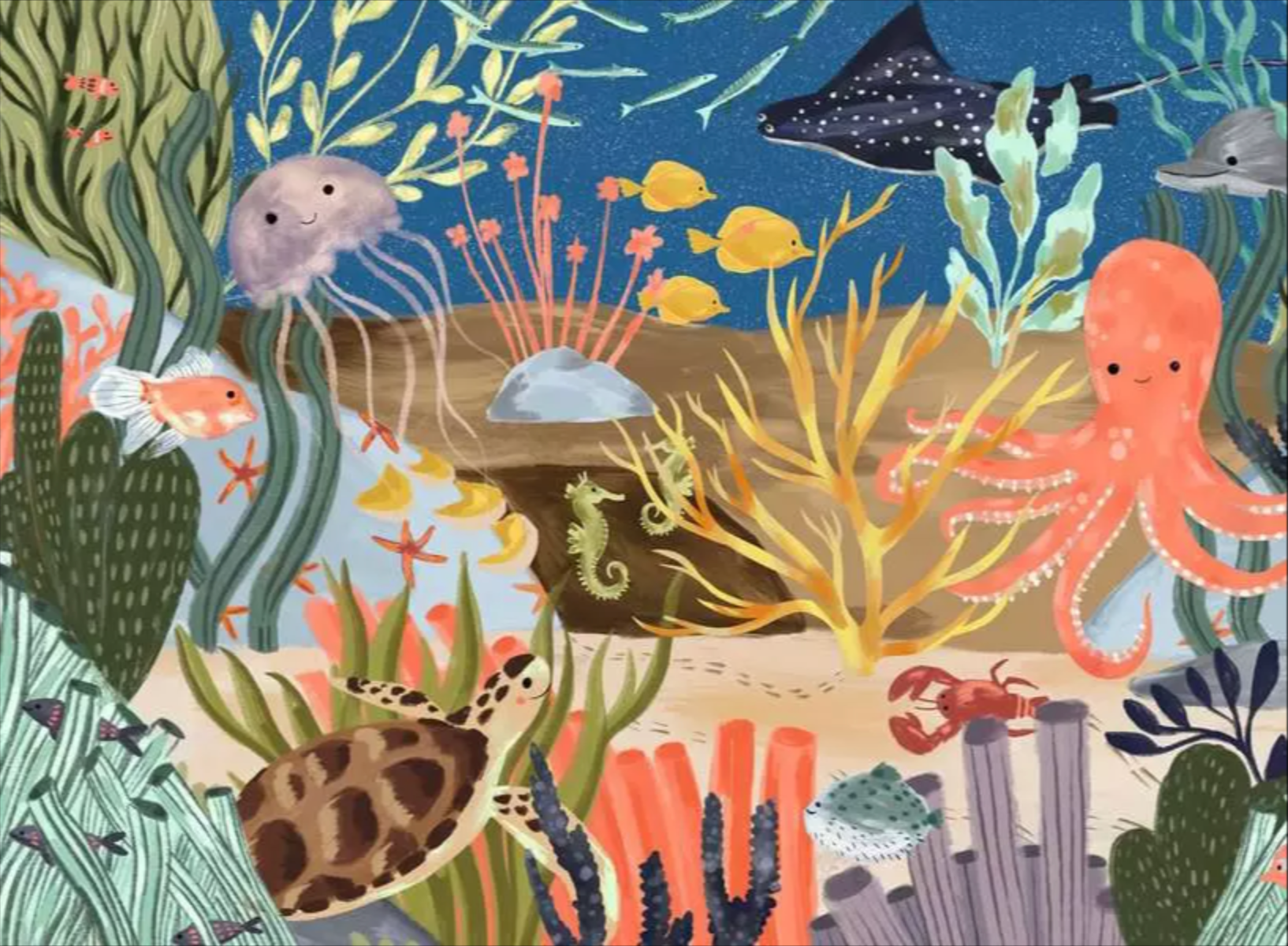 Ocean Whimsey | 500 Piece Puzzle