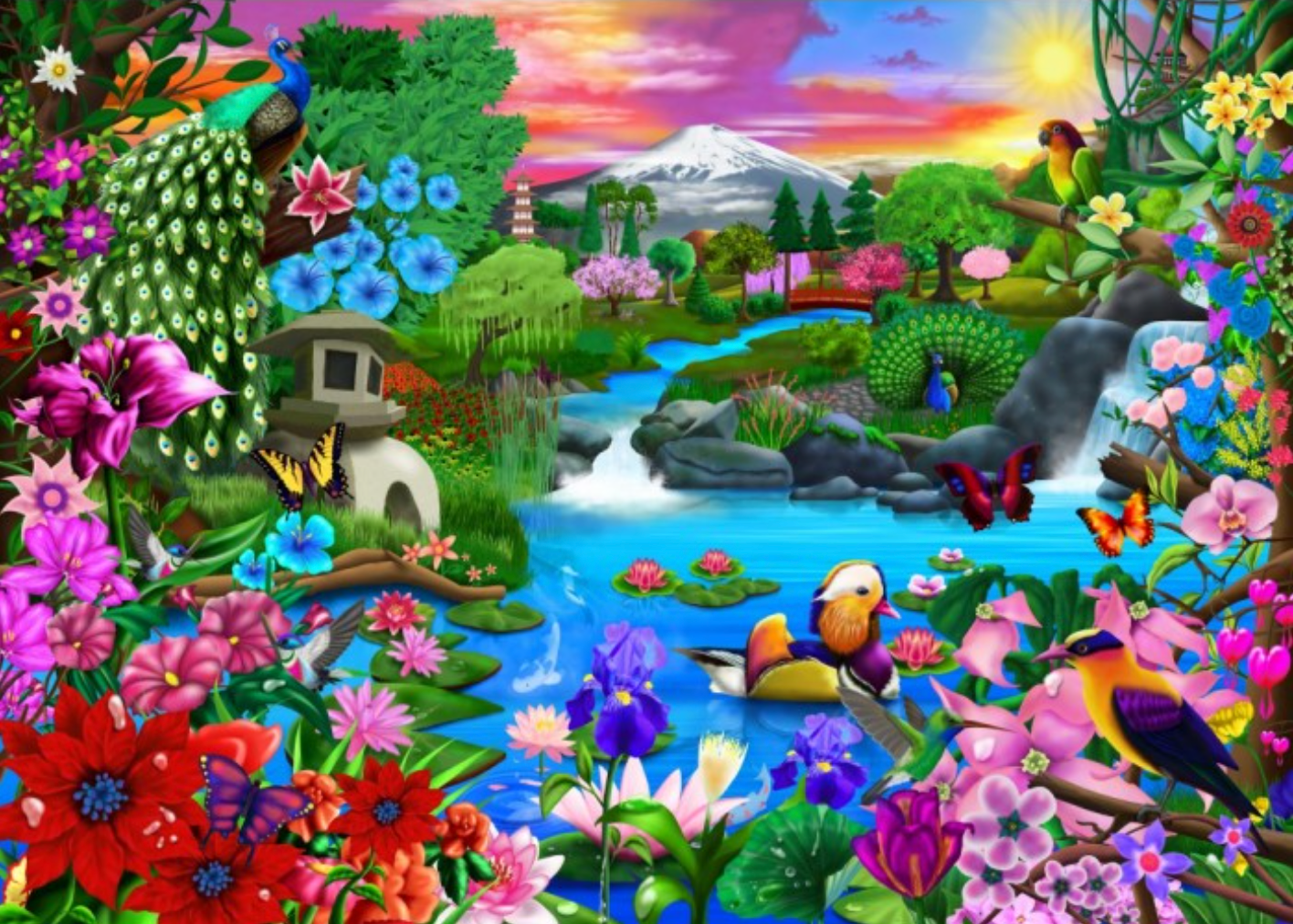 Oriental Paradise | 500 Piece Puzzle