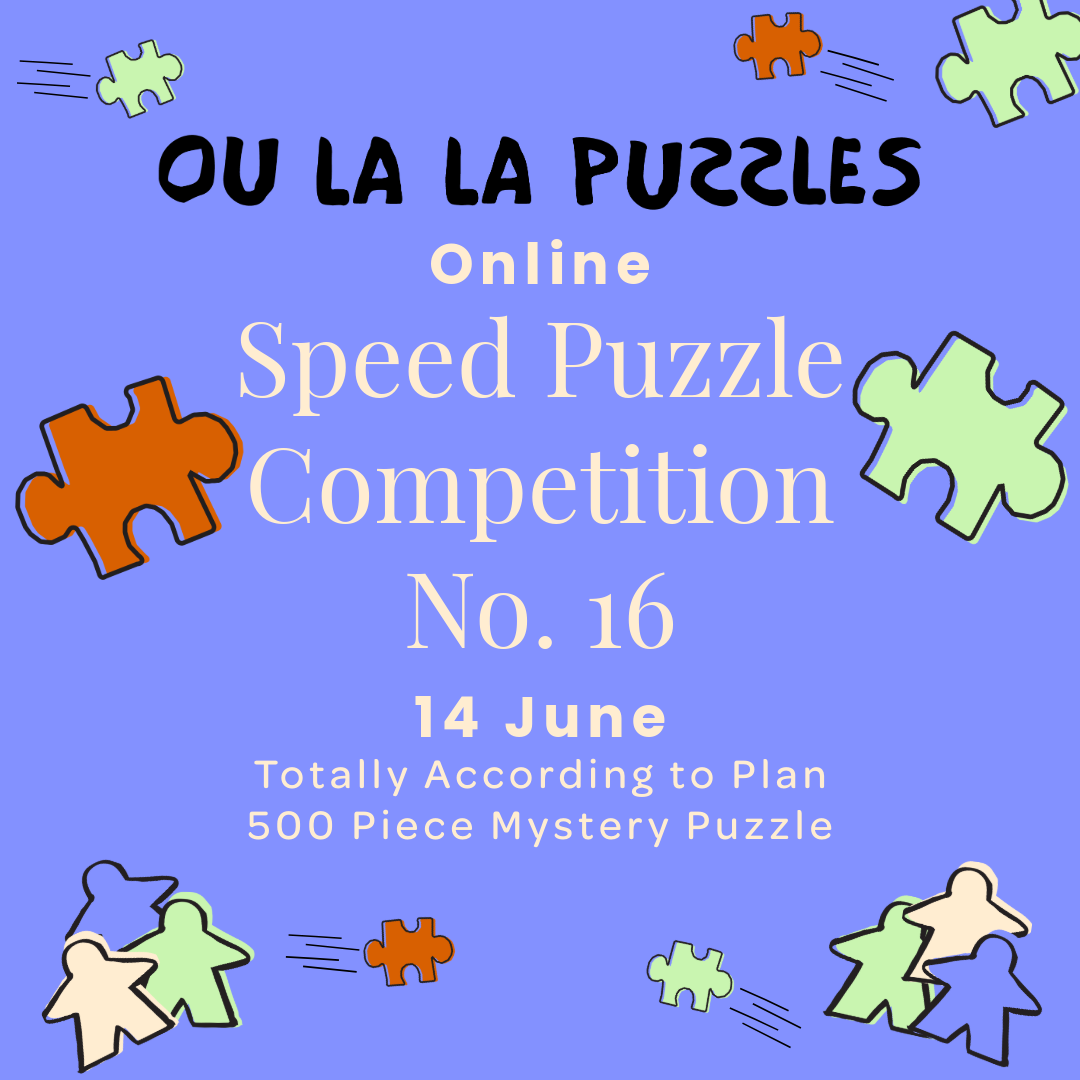 Ou La La Speed Puzzle Competition No. 16