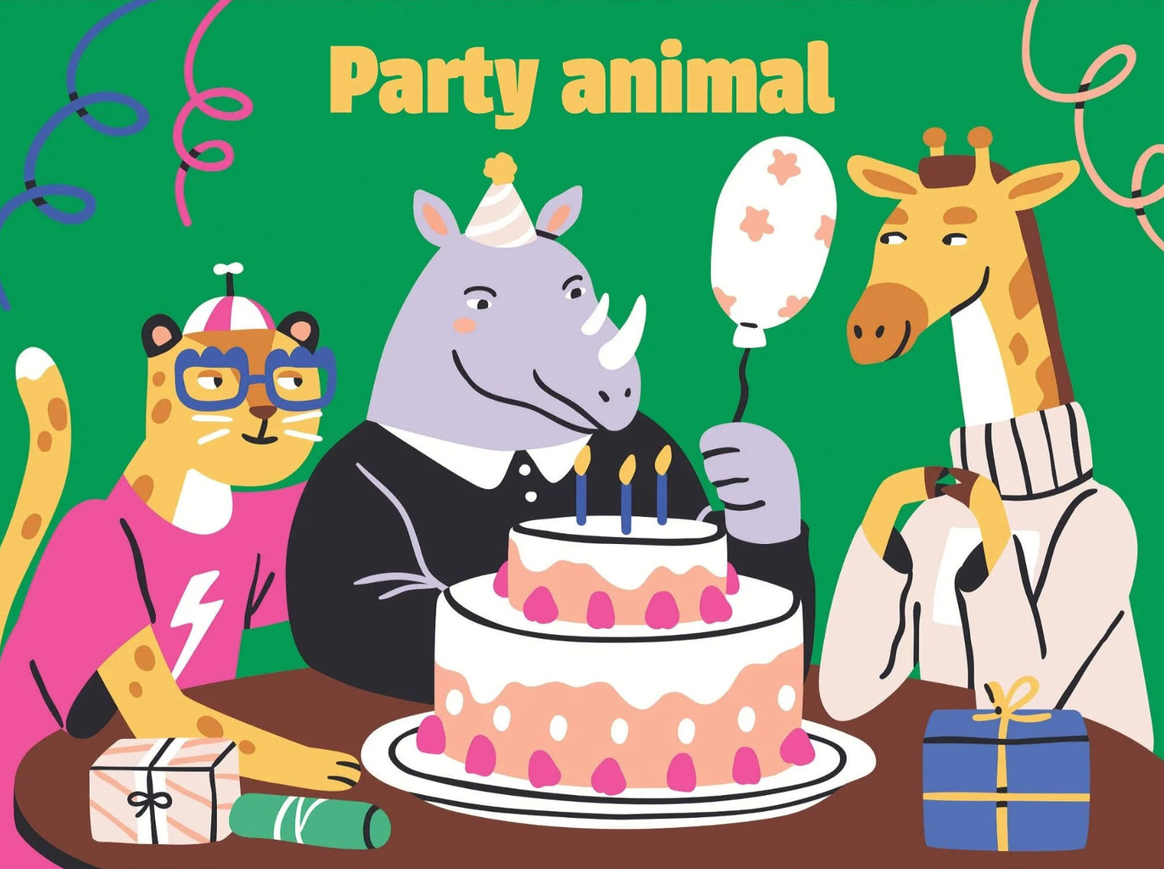 Party Animal | Postcard Puzzle