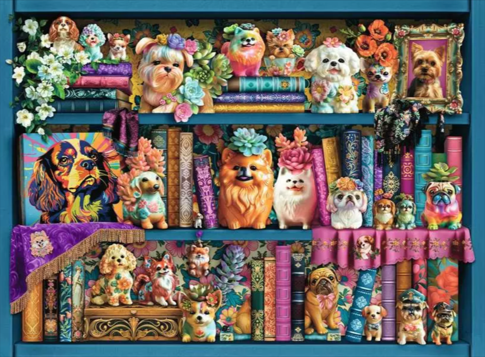 Precious Porcelain Pups | 500 Piece Puzzle