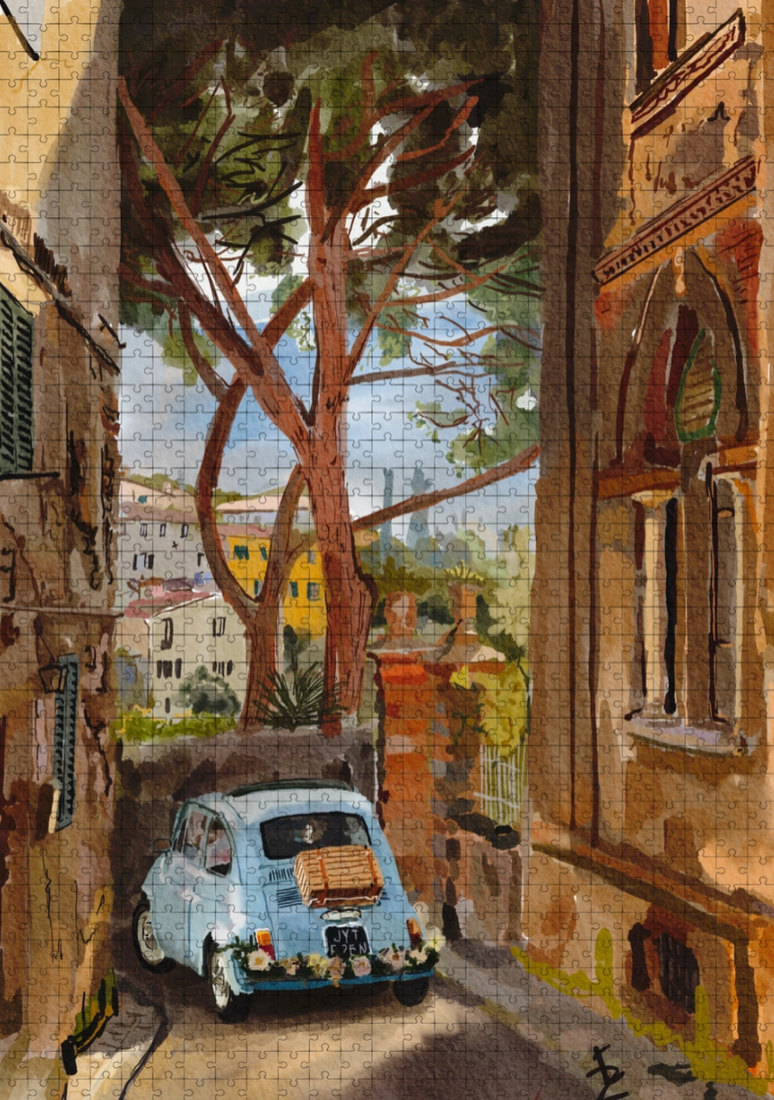 Somewhere in Tuscany | 1000 Piece Puzzle