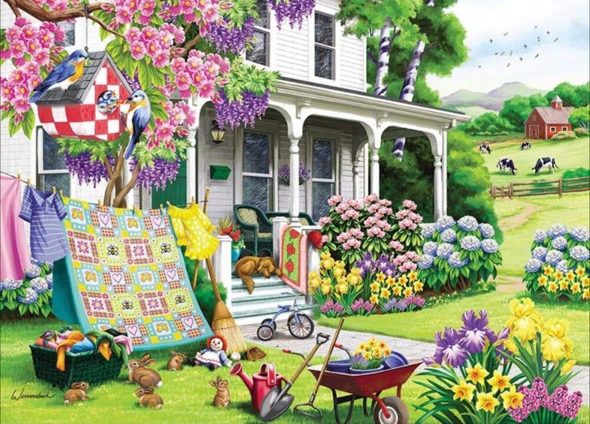 Spring Cleaning | 500 Piece Puzzle