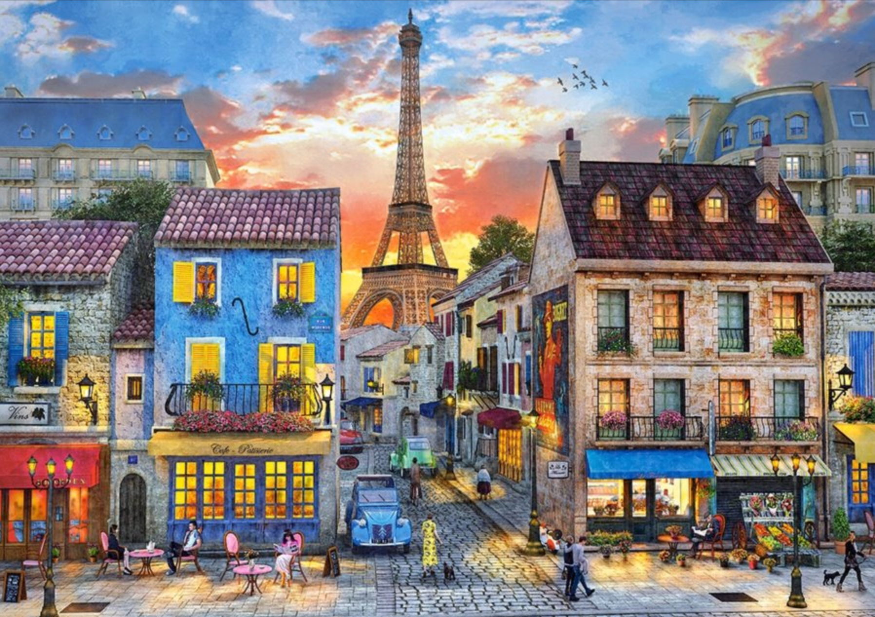 Streets of Paris | 500 Piece Puzzle