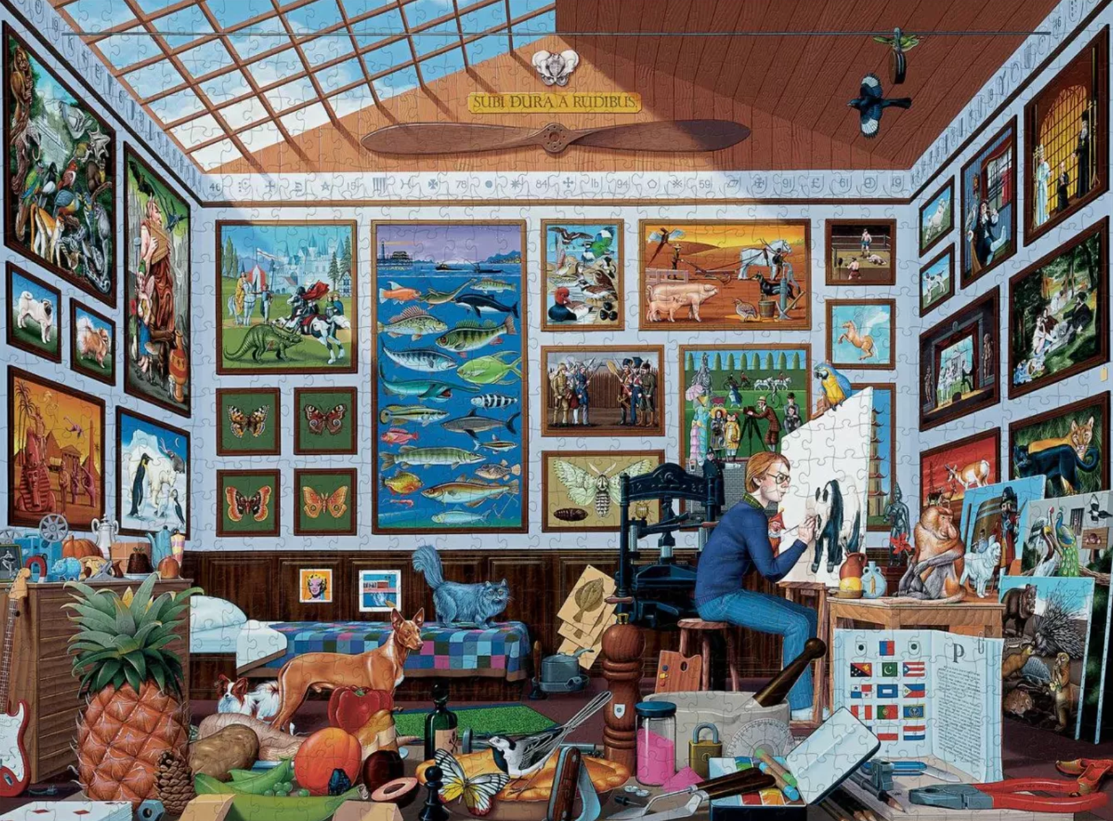 The Ultimate Alphabet: The Letter P | 1000 Piece Puzzle