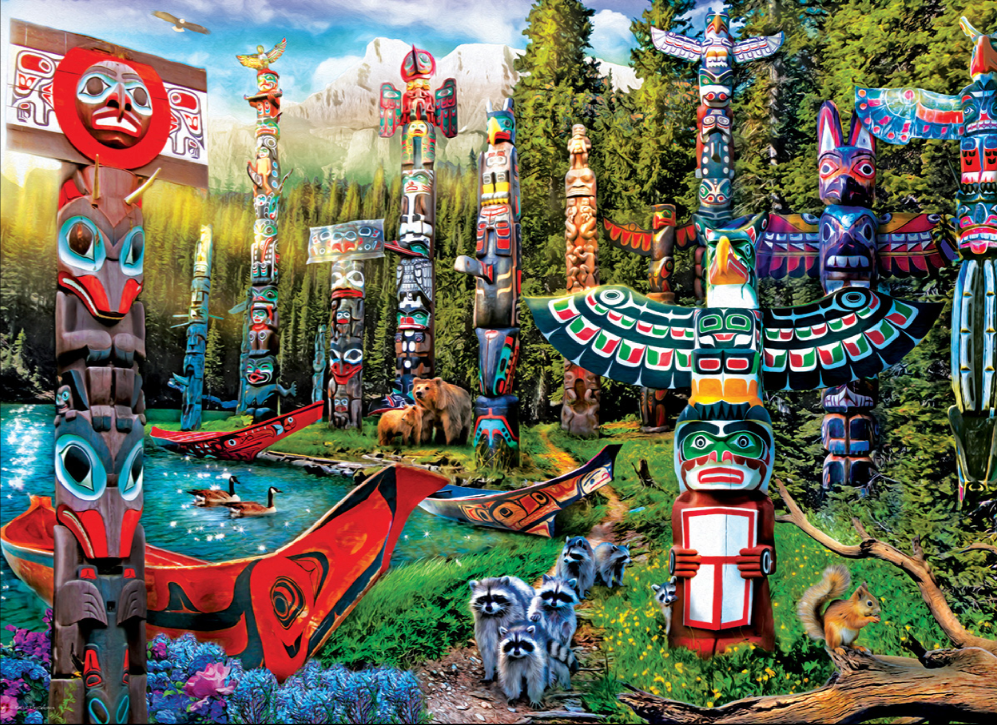 Totem Dreams | 500 Piece Puzzle
