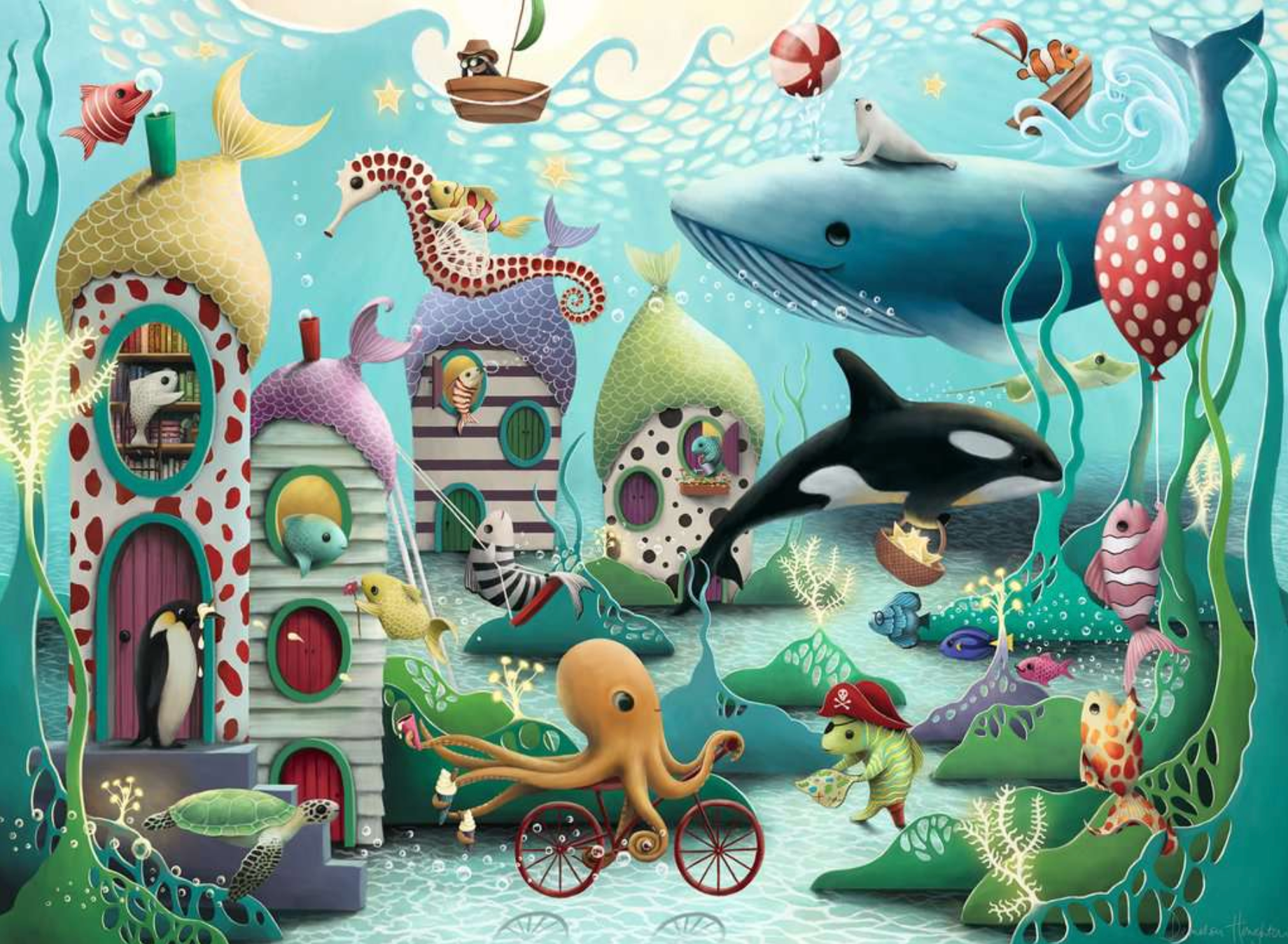 Underwater Wonders | 100 Piece Puzzle
