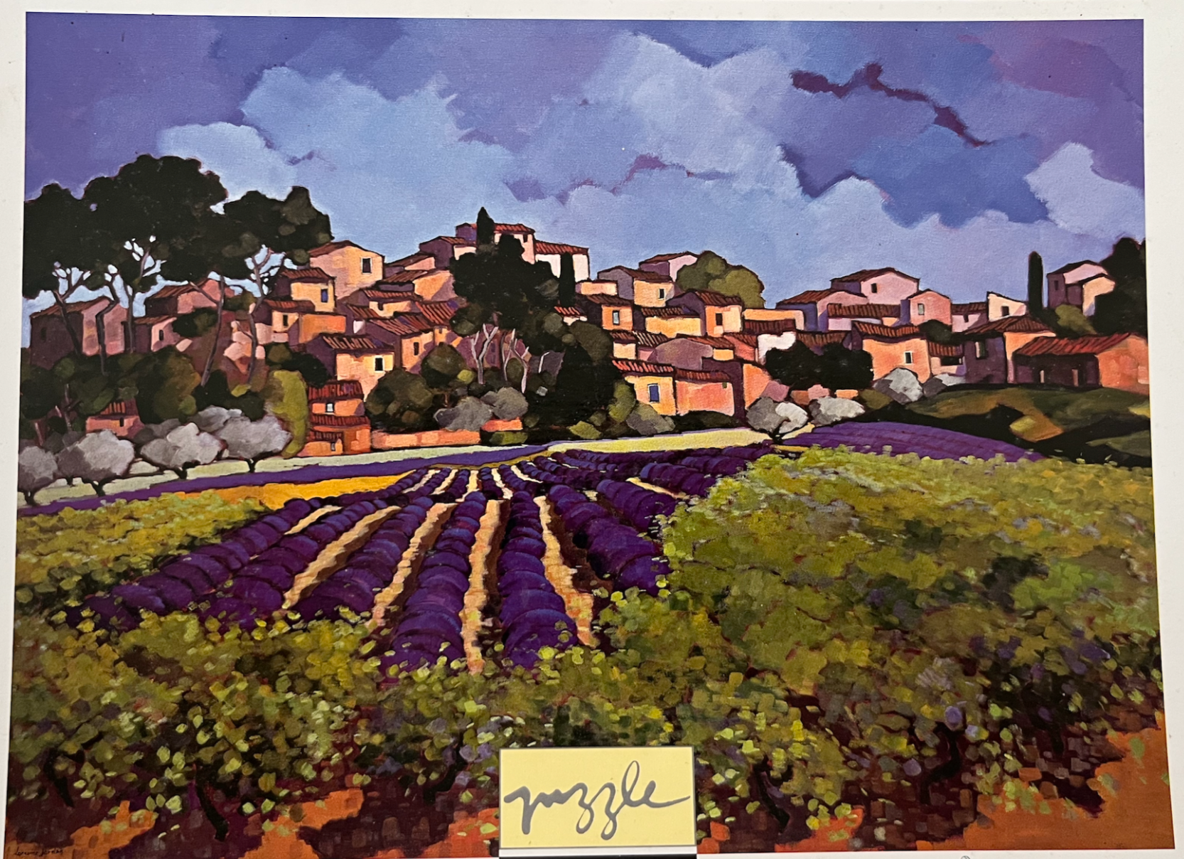 Village aux Lavandins | 500 Piece Puzzle
