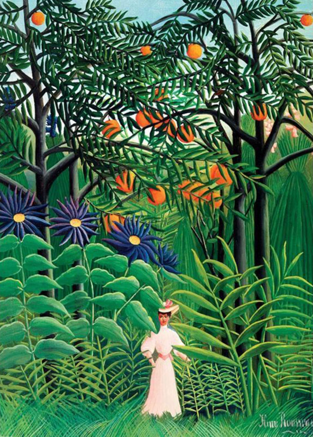 Woman in an Exotic Forest | 1000 Piece Puzzle