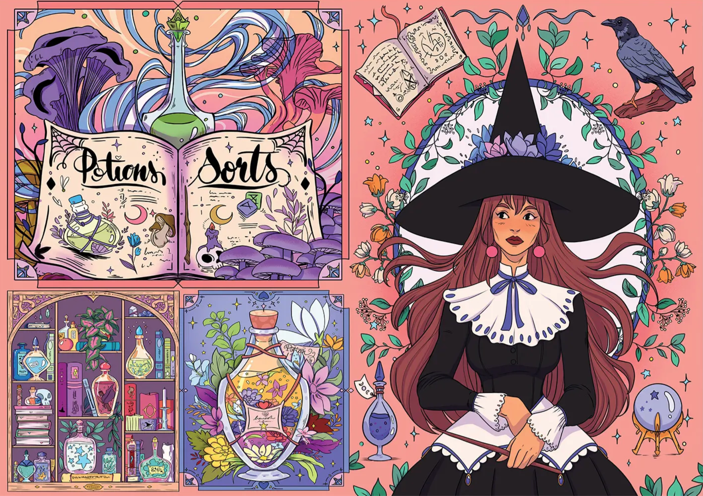 The Workshop of Spells | 1000 Piece Puzzle