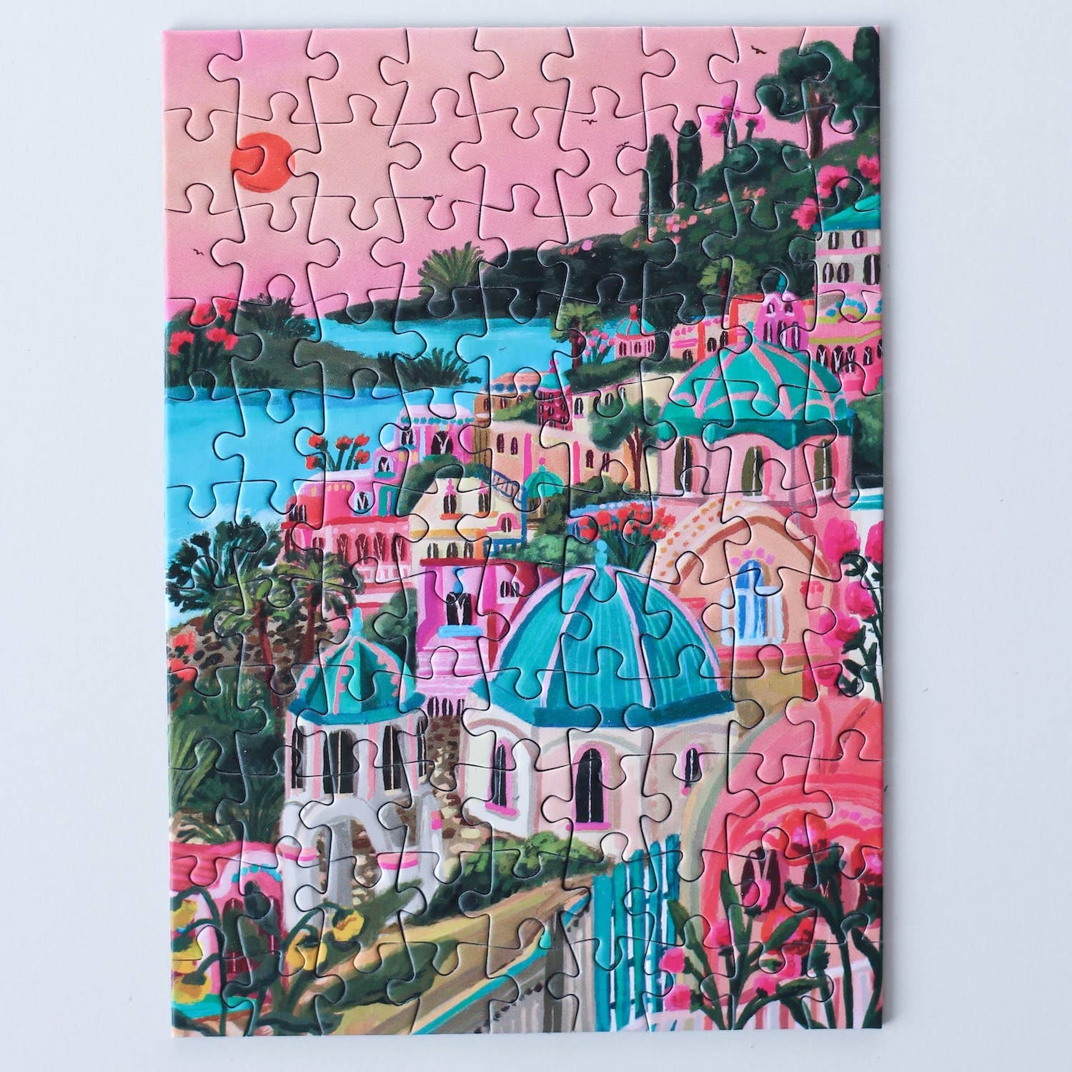 Santorini Sun | 99 Piece Mini Puzzle