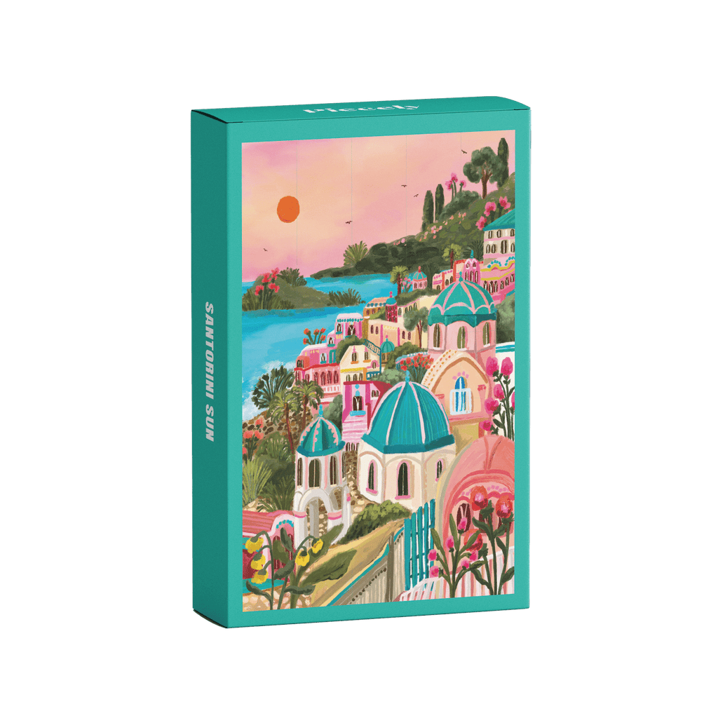 Santorini Sun | 99 Piece Mini Puzzle
